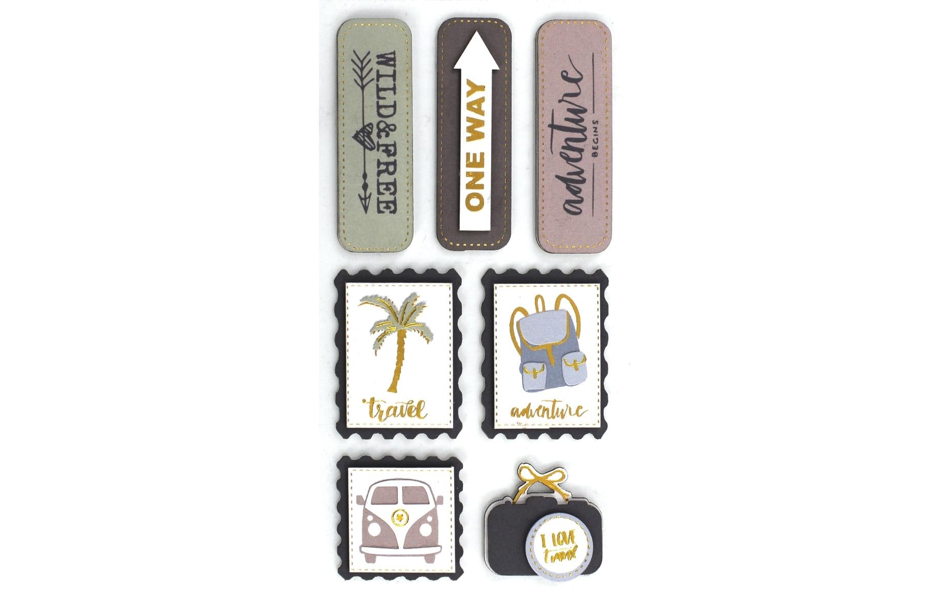 Artoz Motivsticker Reisen 1 Blatt