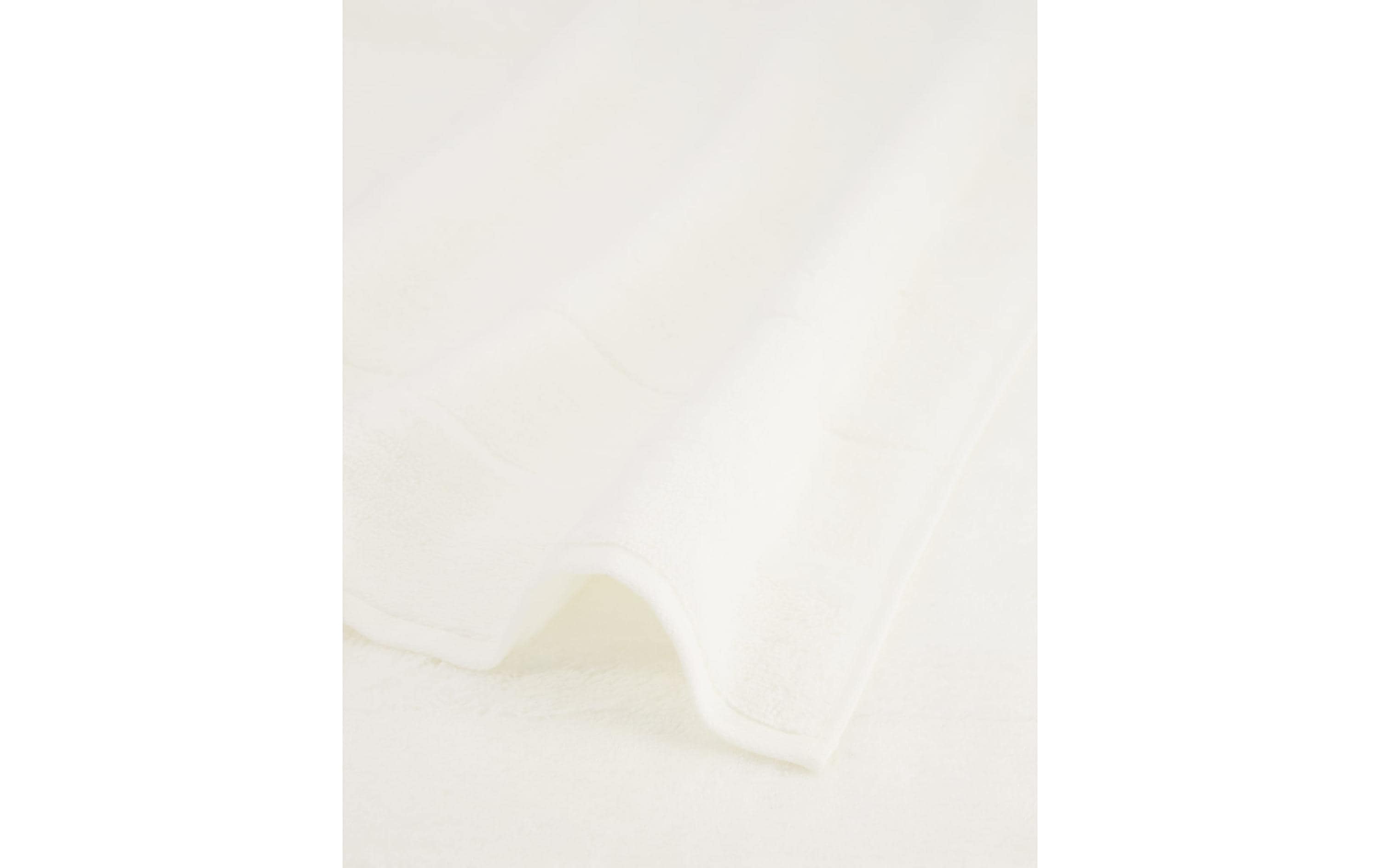 Cawö Waschhandschuh Noblesse 16 x 22 cm, Weiss
