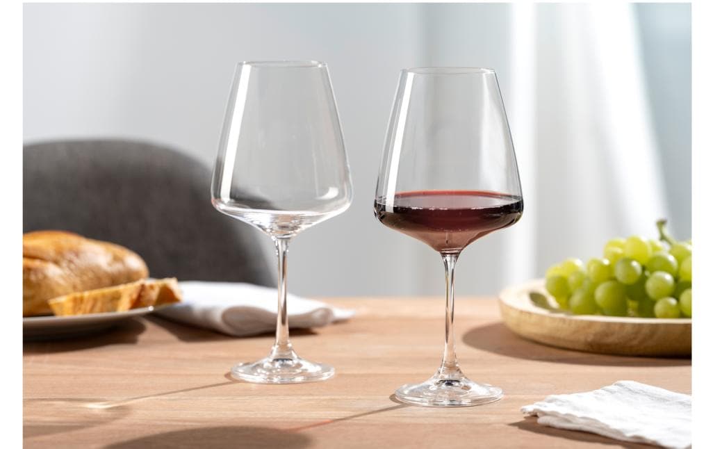 Leonardo Rotweinglas Paladino 660 ml, 6 Stück, Transparent