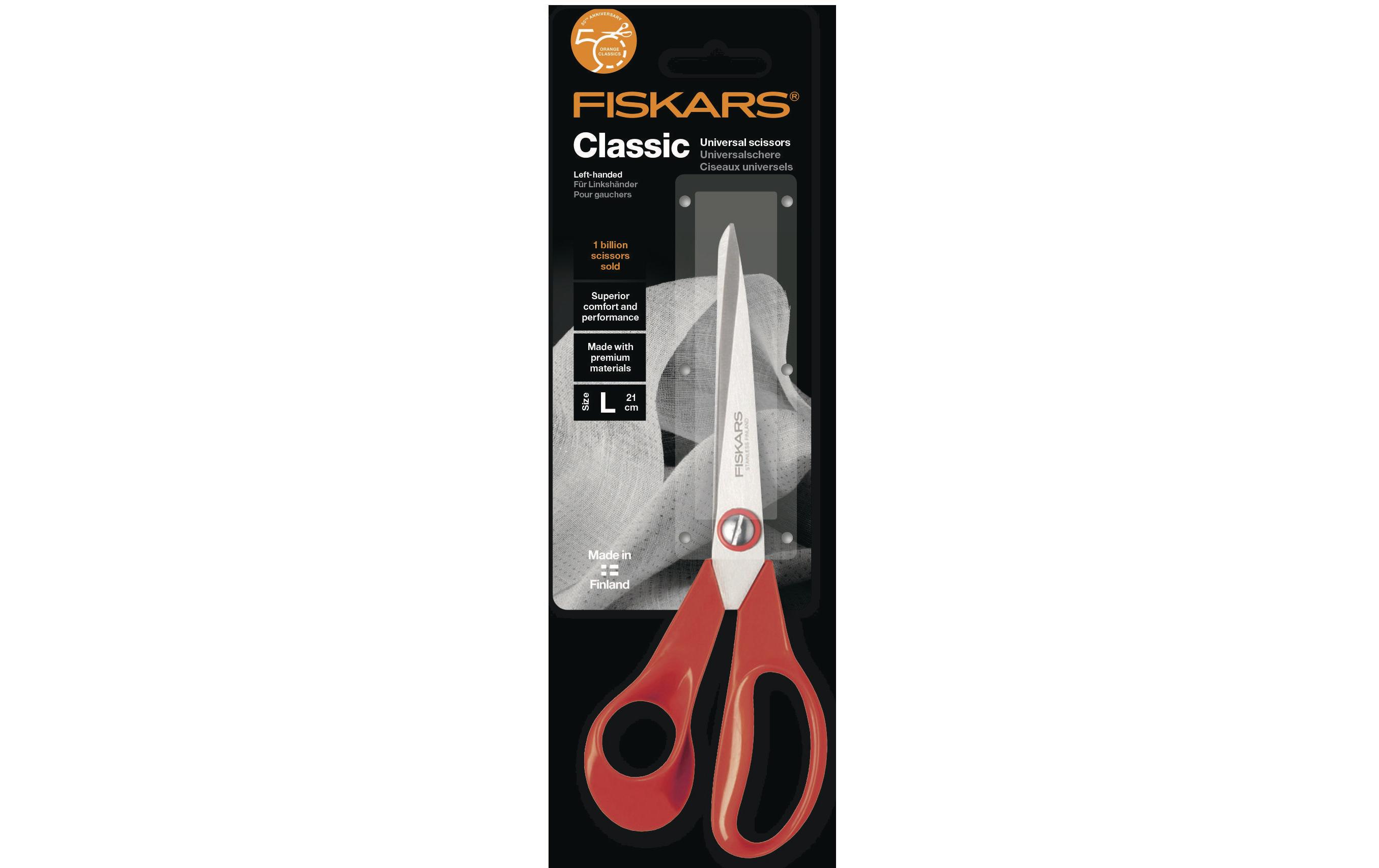 Fiskars Schere Classic-Universal 21 cm Rostfreier Stahl Fiskars Schere Classic-Universal 21 cm Rostfreier Stahl