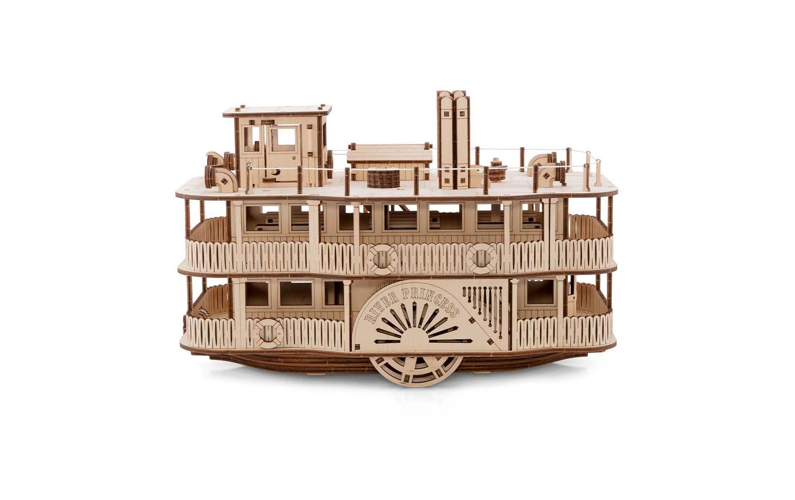 Eco-Wood-Art Bausatz Raddampfer River Princess Eco-Wood-Art Bausatz Raddampfer River Princess