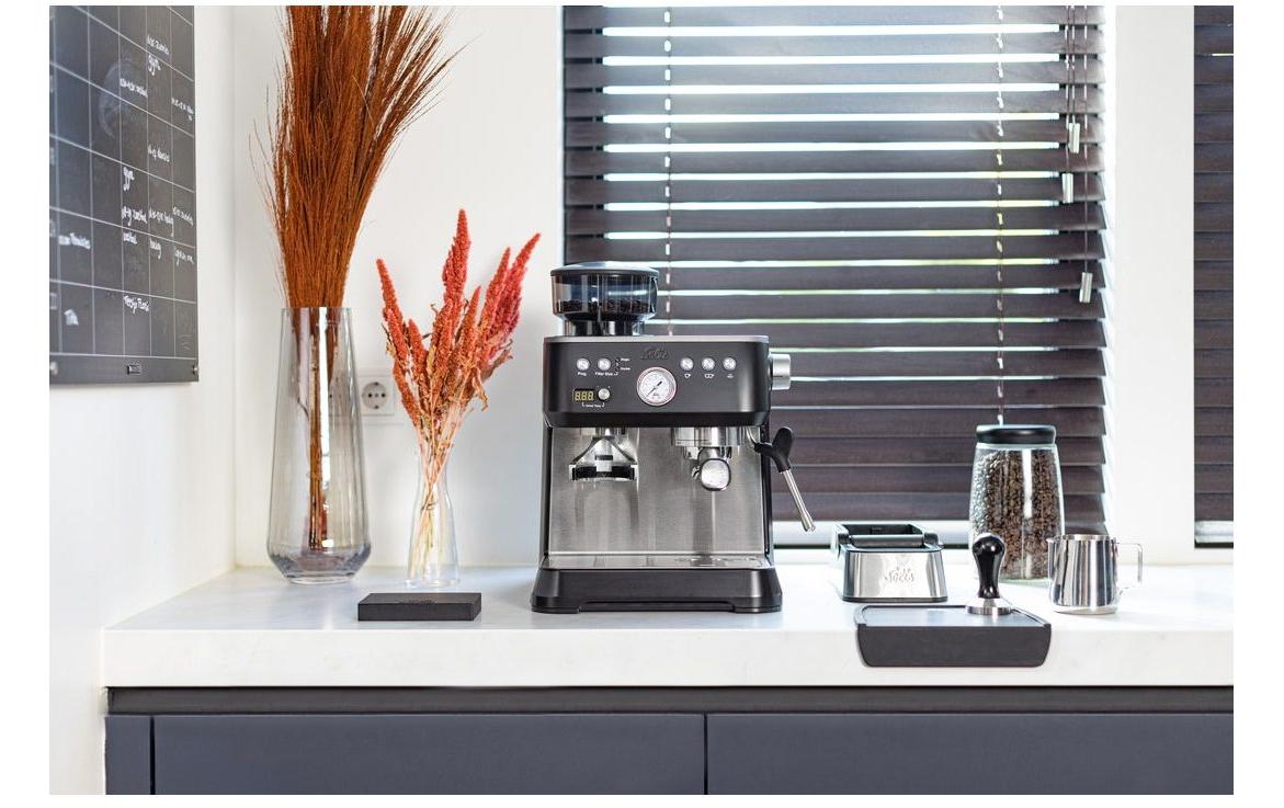 Solis Siebträgermaschine Solis Grind & Infuse Perfetta Schwarz