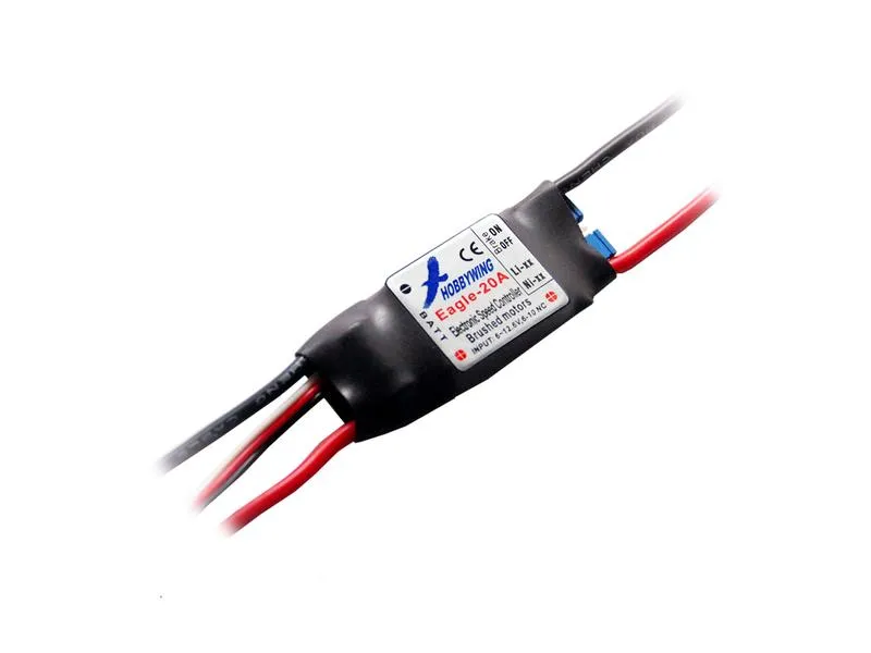 Hobbywing Brushed Regler Eagle 20A 2-3S