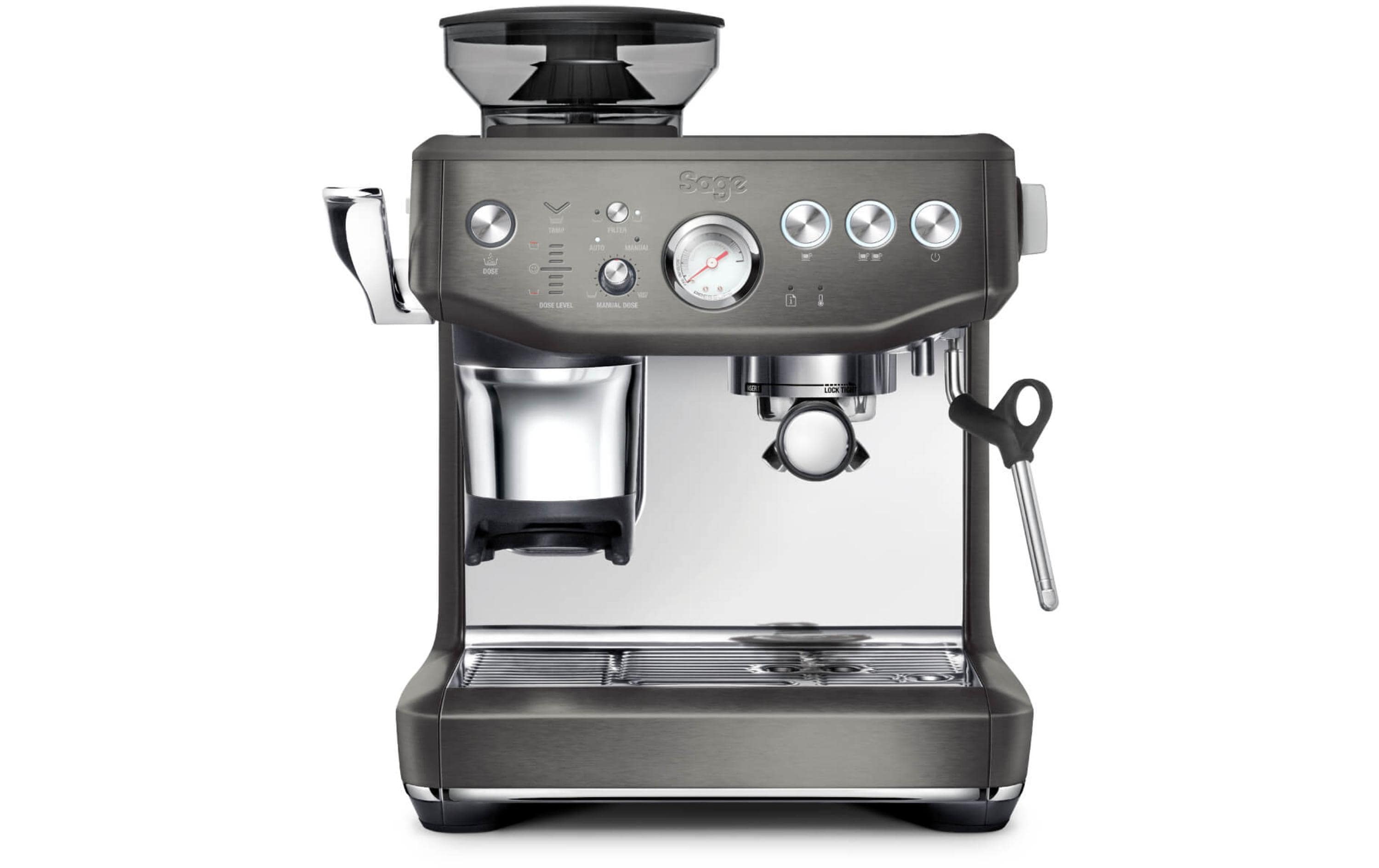 Sage Siebträgermaschine Barista Express Impress Grau Sage Siebträgermaschine Barista Express Impress Grau