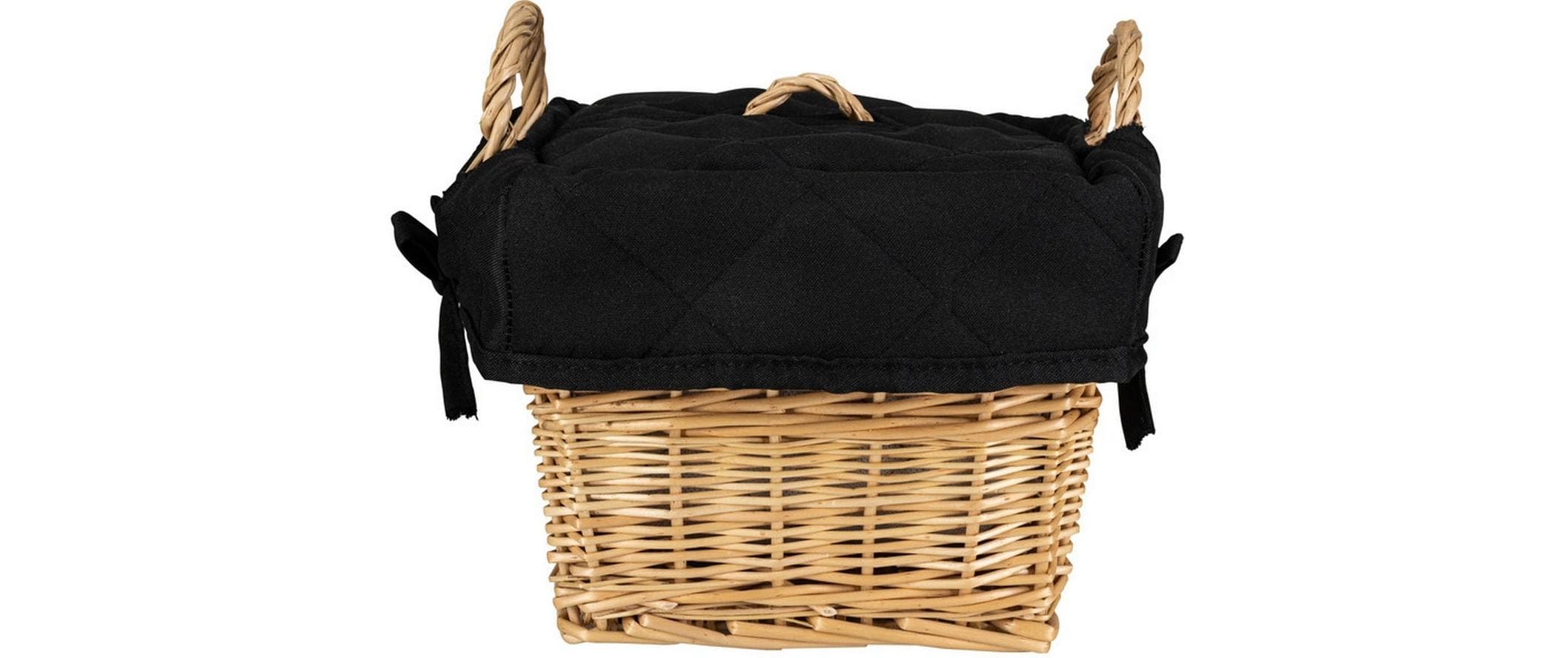 Nouvel Brot- und Kartoffelkorb Black, 21 x 21 x 15 cm