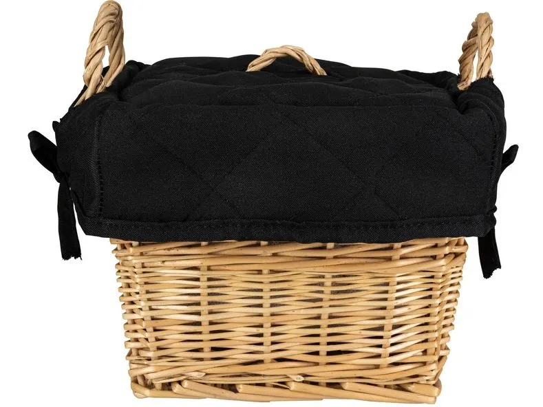 Nouvel Brot- und Kartoffelkorb Black, 21 x 21 x 15 cm