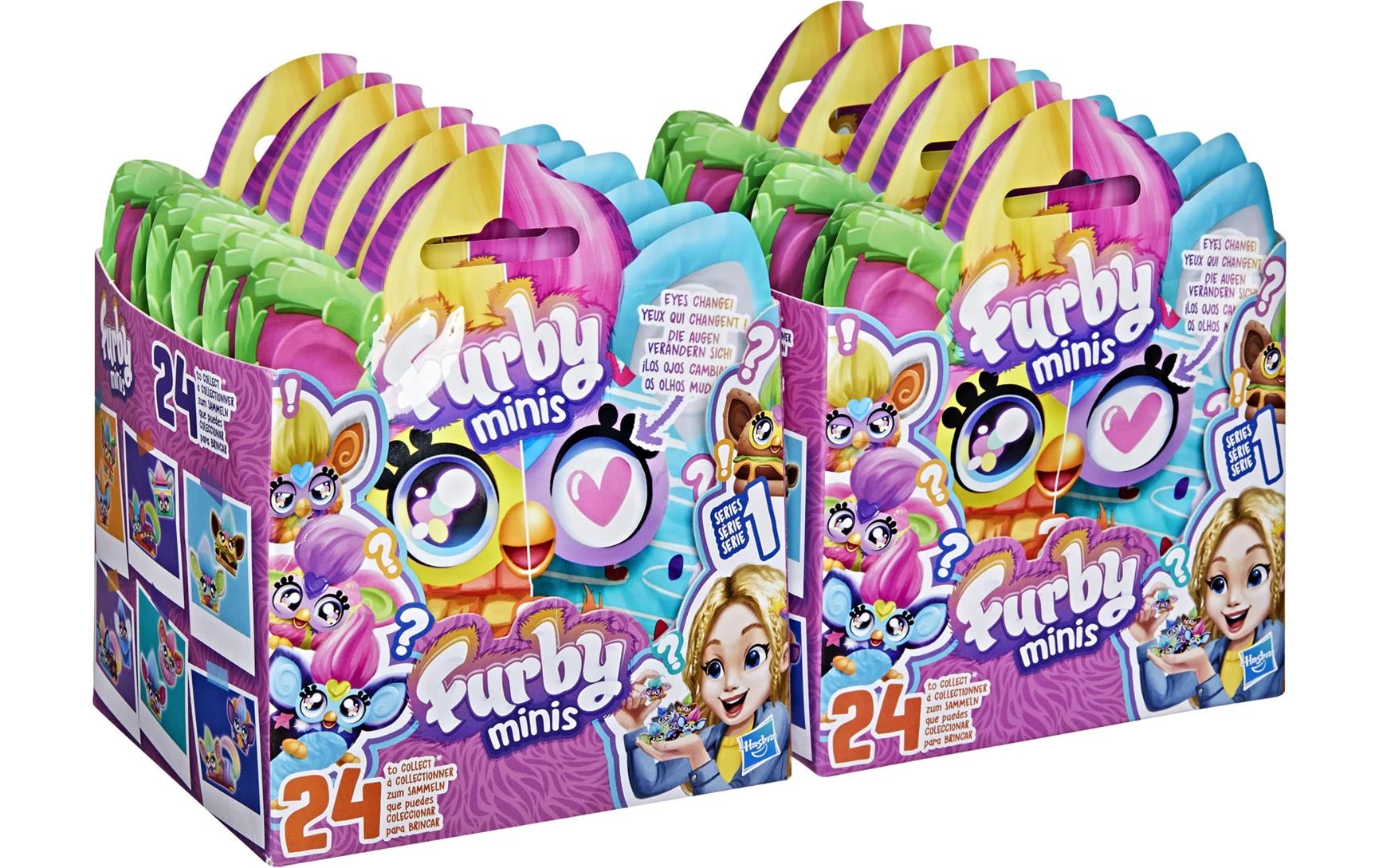Furby Mini-Sammelfiguren 2er-Set Assortiert 2.5 cm,