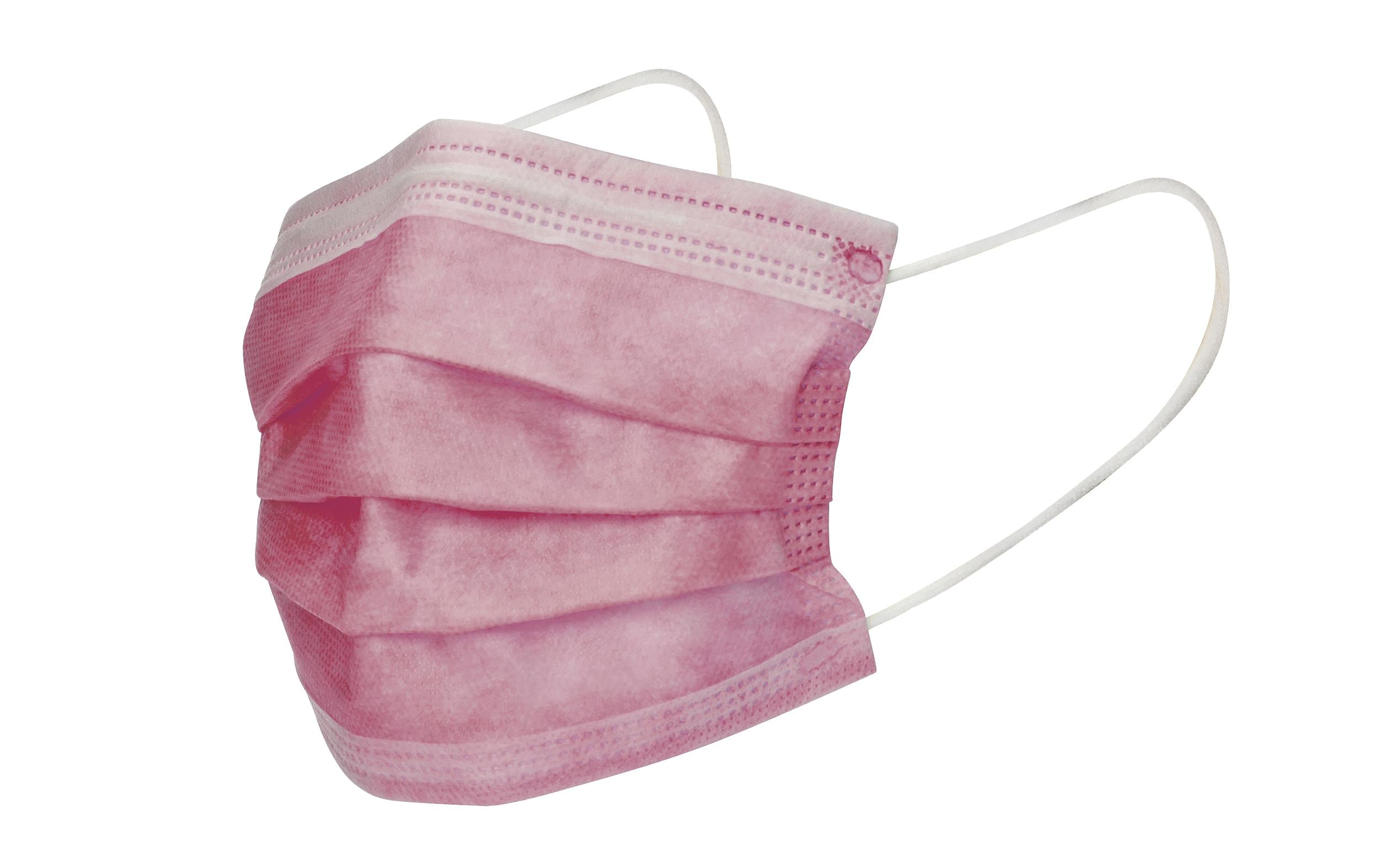 WERO SWISS PROTECT Hygienemaske Typ IIR, 20 Stück, Pink