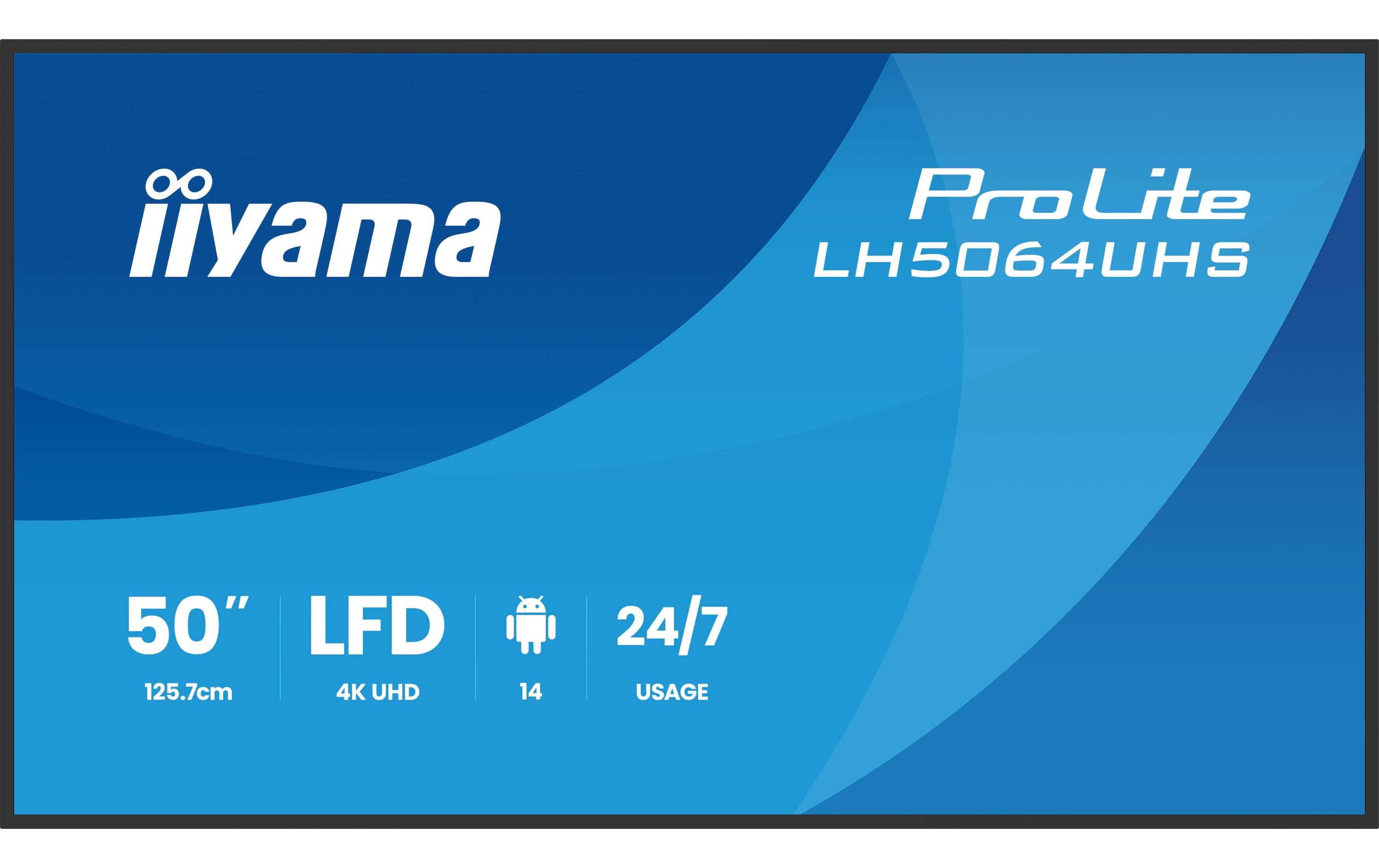 iiyama Public Display ProLite LH5064UHS-B1AG 50