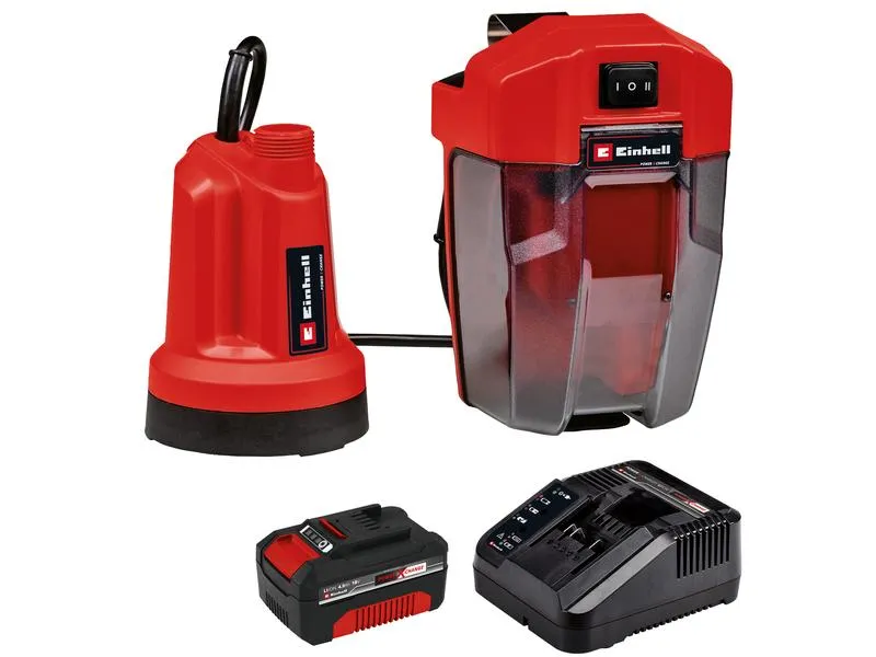 Einhell Akku-Klarwasserpumpe GE-SP 18 LL Li Set Einhell Akku-Klarwasserpumpe GE-SP 18 LL Li Set