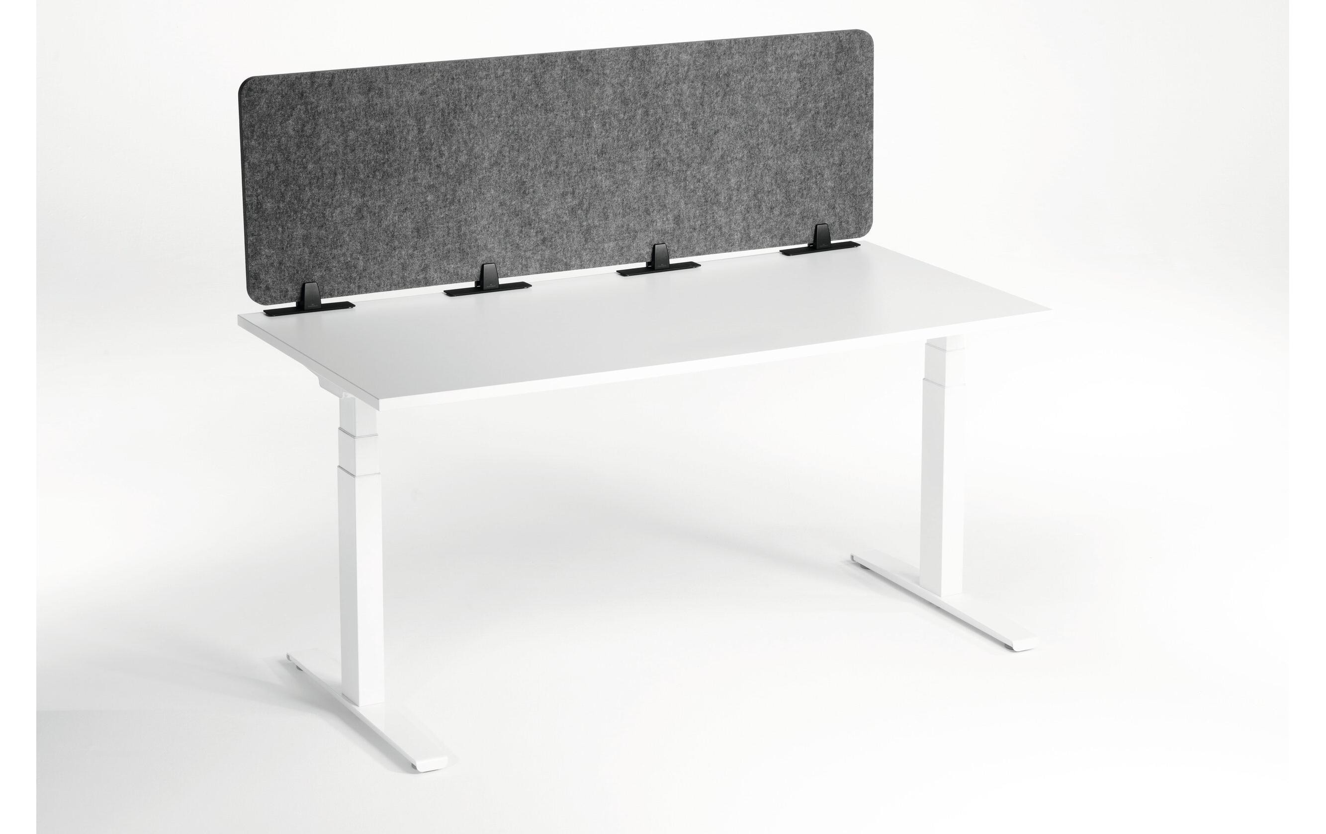 DURABLE Schreibtischtrennwand Effect 160 cm, oder 4 x 40 cm PET-Filz