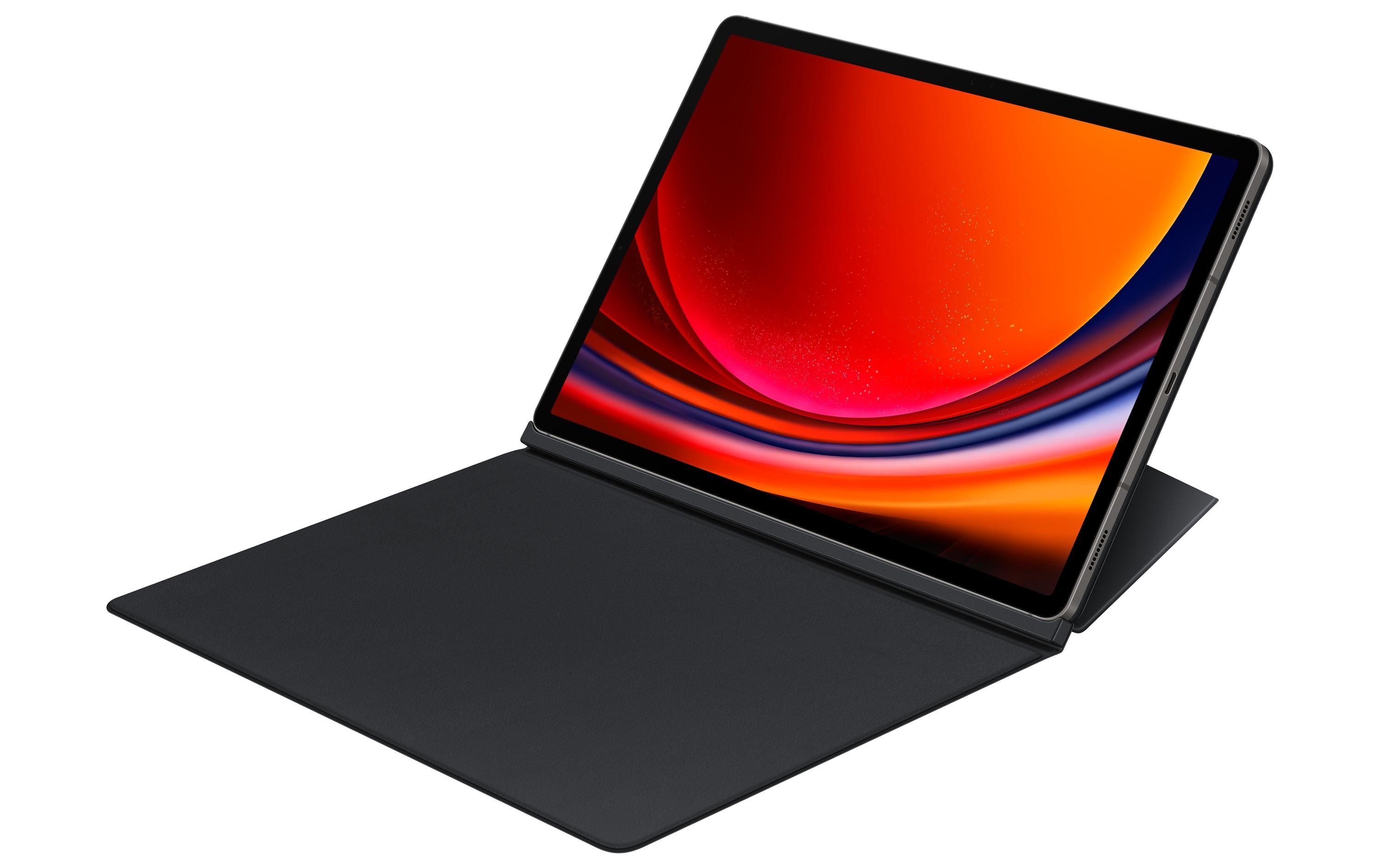 Samsung Tablet Book Cover Smart Galaxy Tab S9+ Schwarz