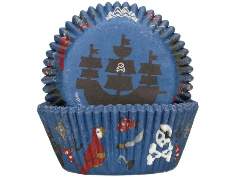 Funcakes Muffin Backform Pirat 48 Stück Funcakes Muffin Backform Pirat 48 Stück