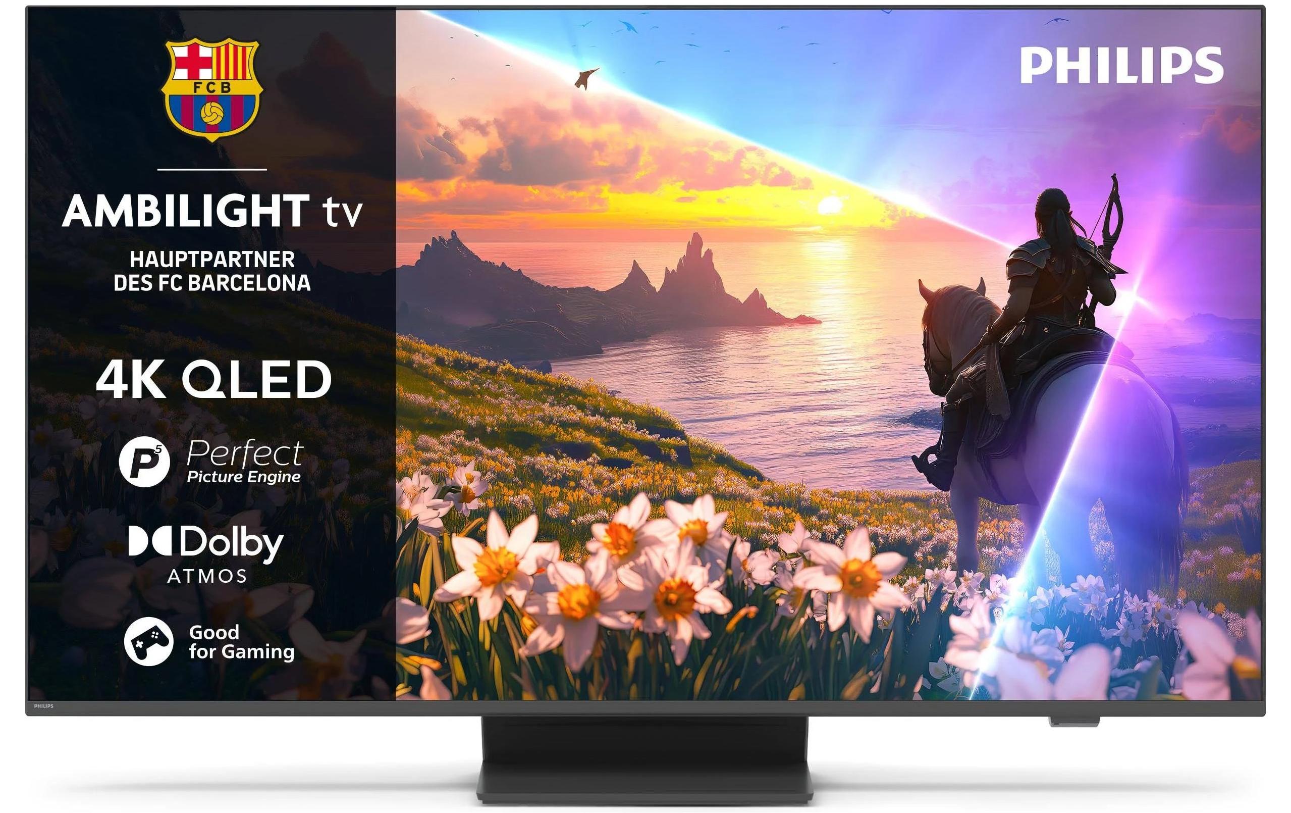 Philips TV 43PUS8600/12 43 4K QLED Ambilight TV, 2025