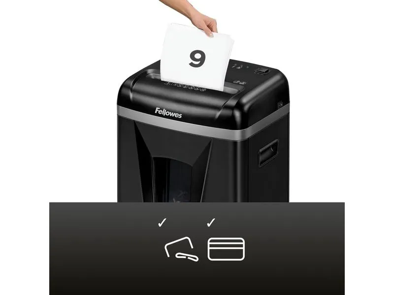 Fellowes Aktenvernichter 450M P-5, 9 Seiten Fellowes Aktenvernichter 450M P-5, 9 Seiten