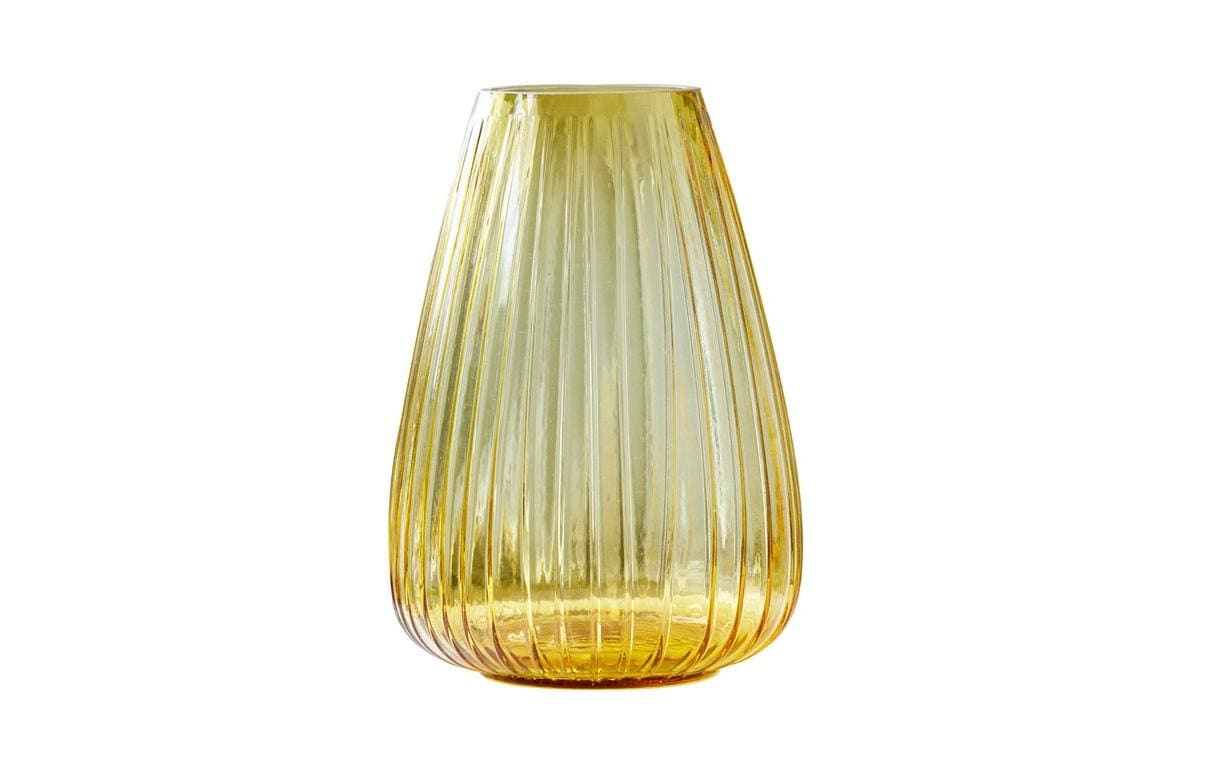 Bitz Vase Kusintha 22 cm, Amber