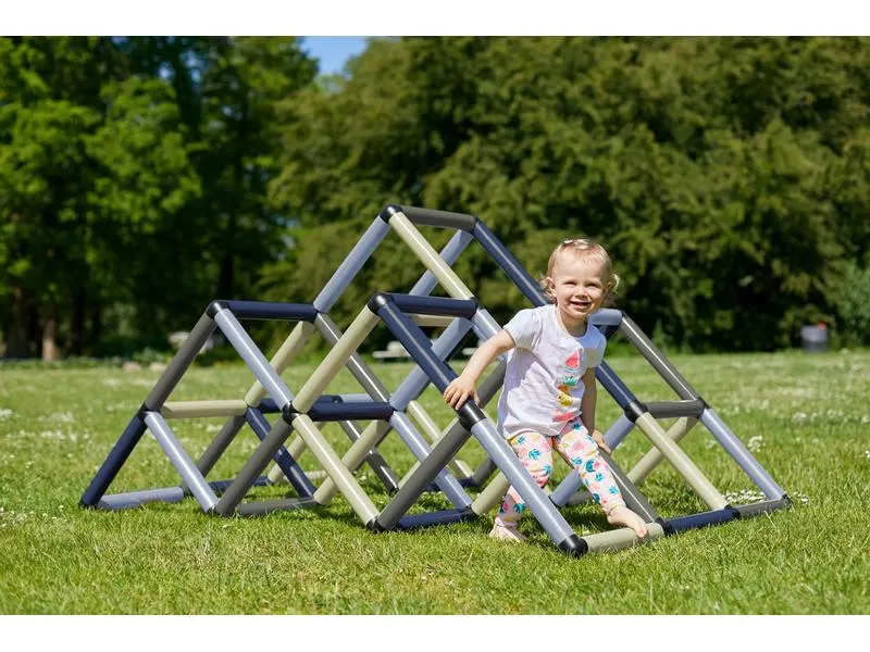 Quadro Spielturm Kletterpyramide HOME petrol Quadro Spielturm Kletterpyramide HOME petrol