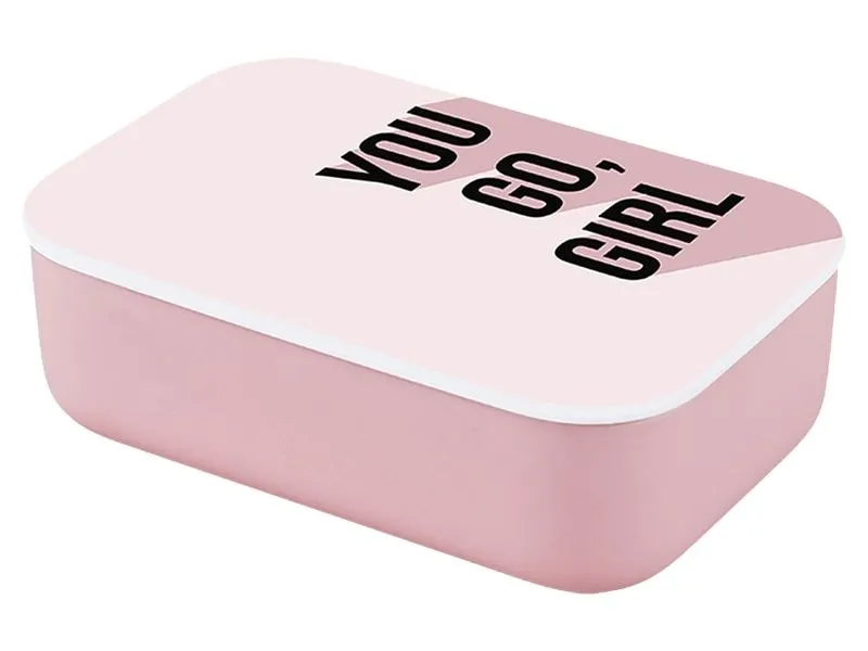 BioLoco Lunchbox Classic – You go girl Rosa