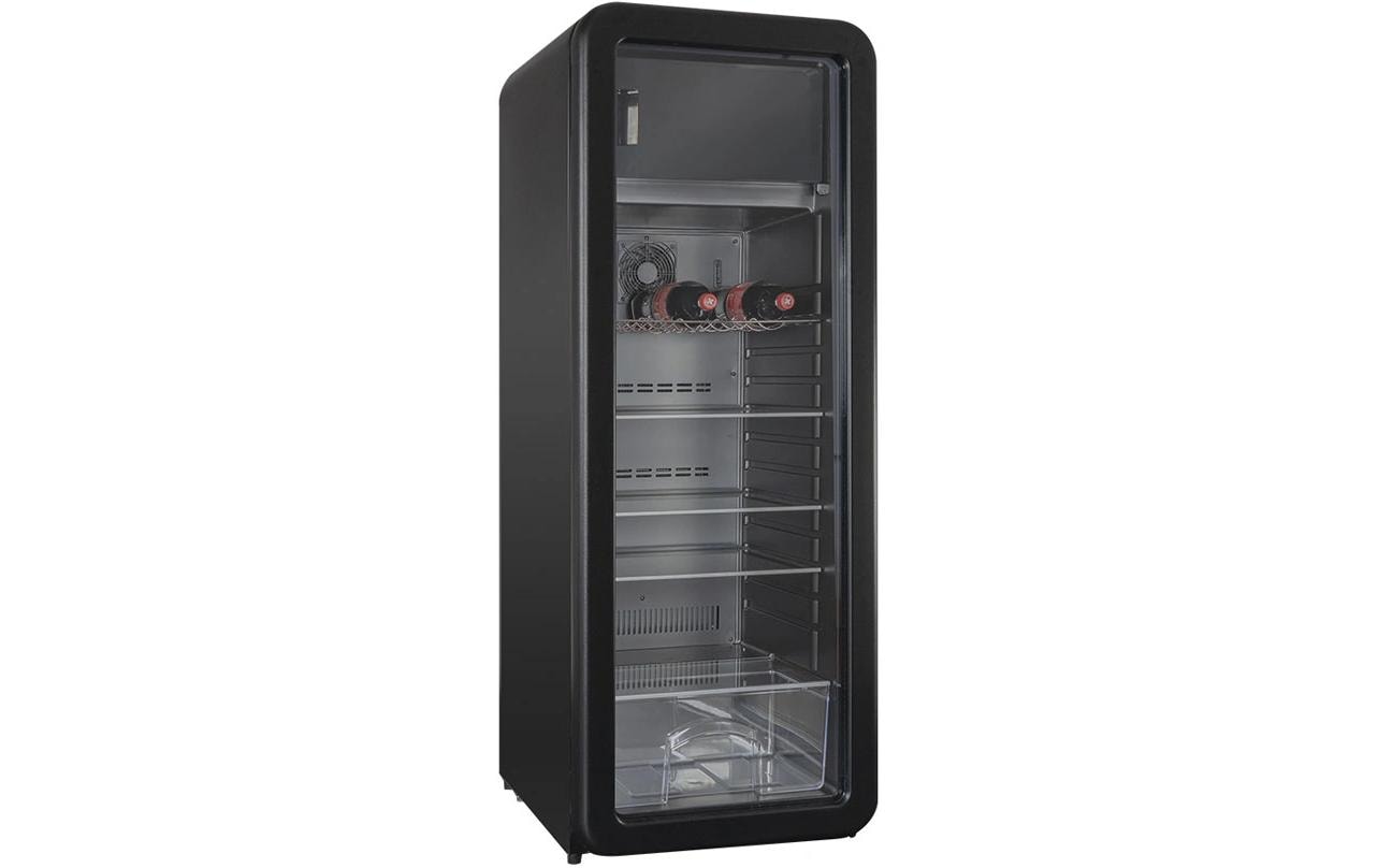 Kibernetik Getränkekühlschrank RKS256 Rechts, Schwarz