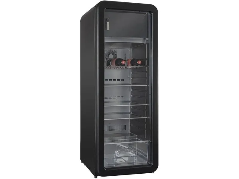 Kibernetik Getränkekühlschrank RKS256 Rechts, Schwarz Kibernetik Getränkekühlschrank RKS256 Rechts, Schwarz