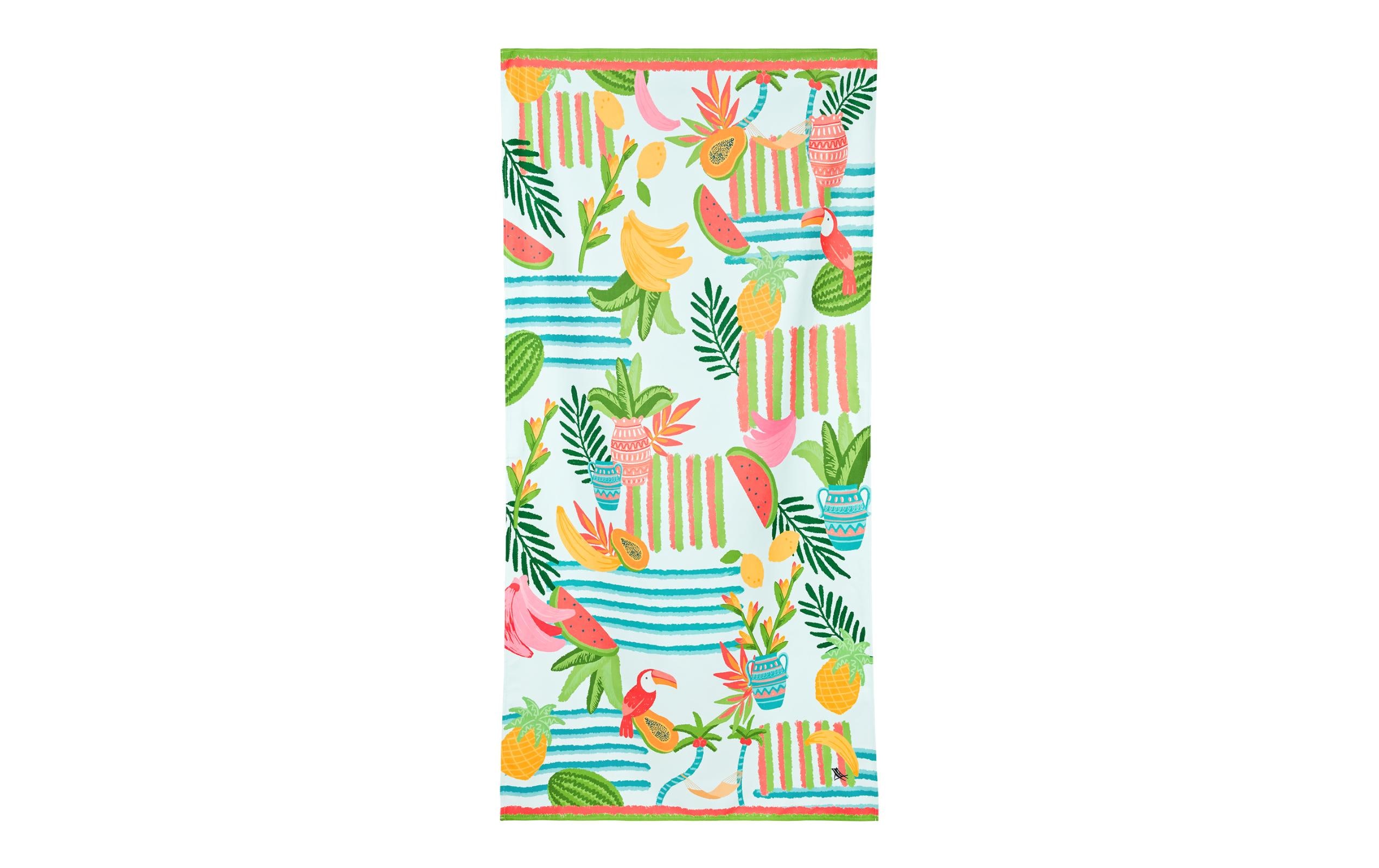Dock & Bay Strandtuch Tropicana Treat 200 cm x 90 cm, Mehrfarbig Dock & Bay Strandtuch Tropicana Treat 200 cm x 90 cm, Mehrfarbig
