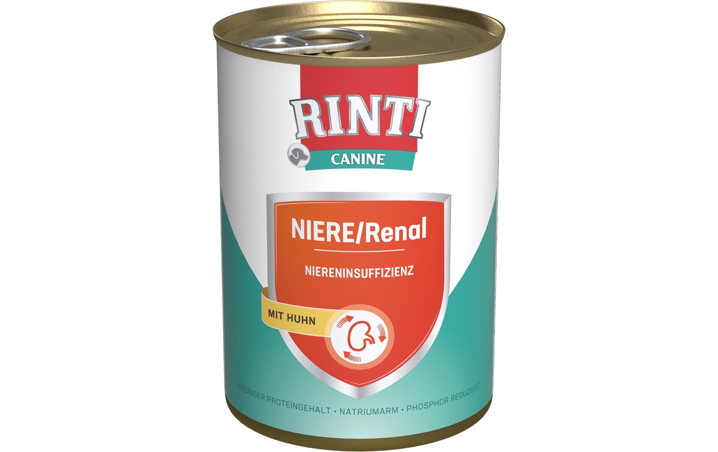 Rinti Canine Nassfutter Niere / Renal Huhn, 400 g Rinti Canine Nassfutter Niere / Renal Huhn, 400 g