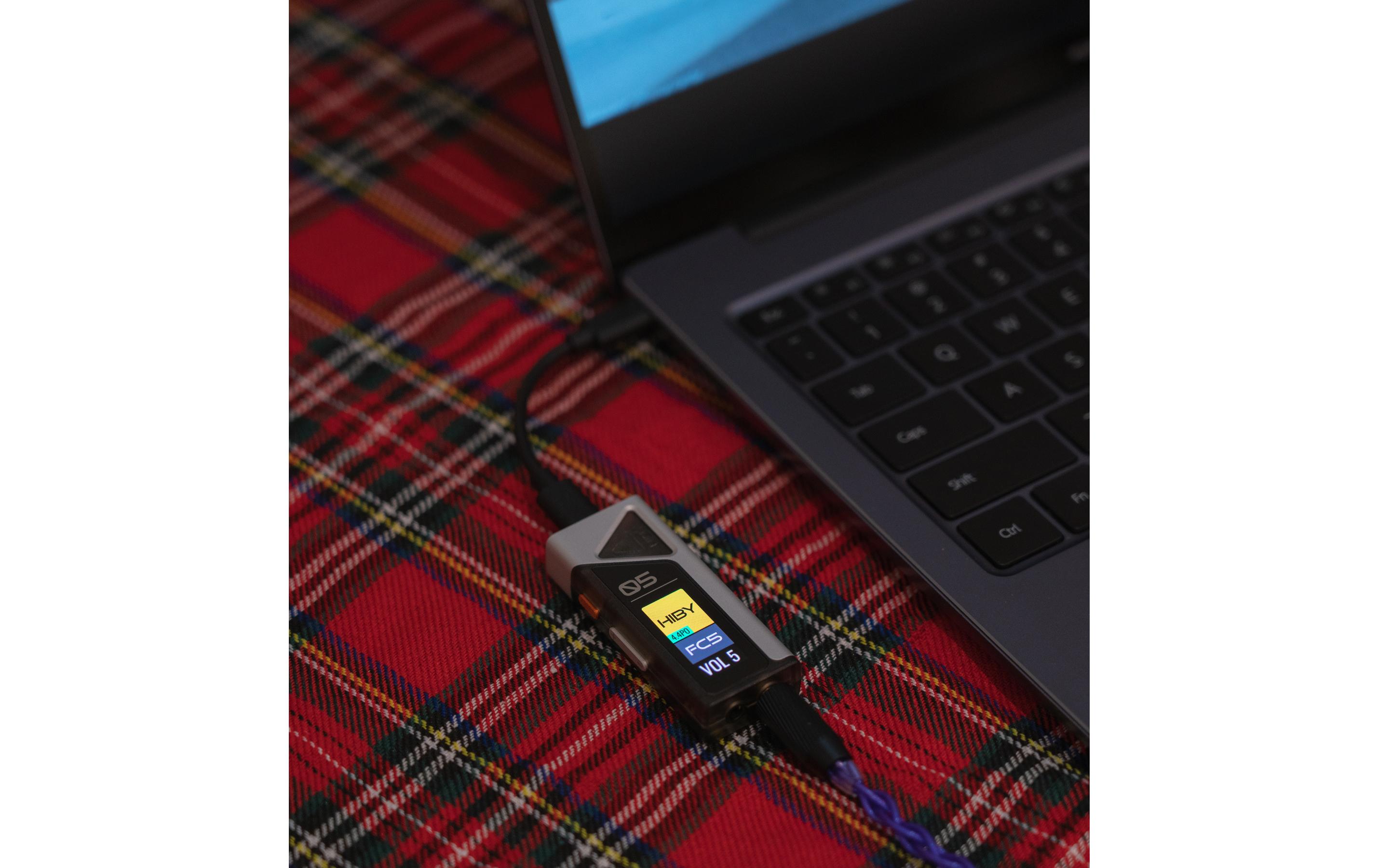 HiBy Kopfhörerverstärker & USB-DAC FC5