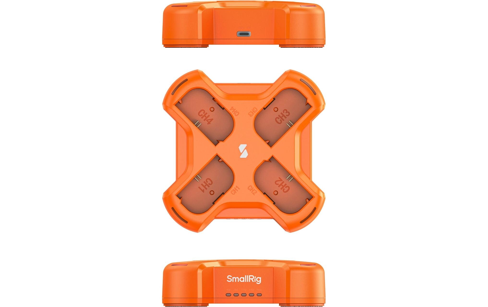 Smallrig LP-E6NH 4-Kanal Kamera-Akkuladegerät