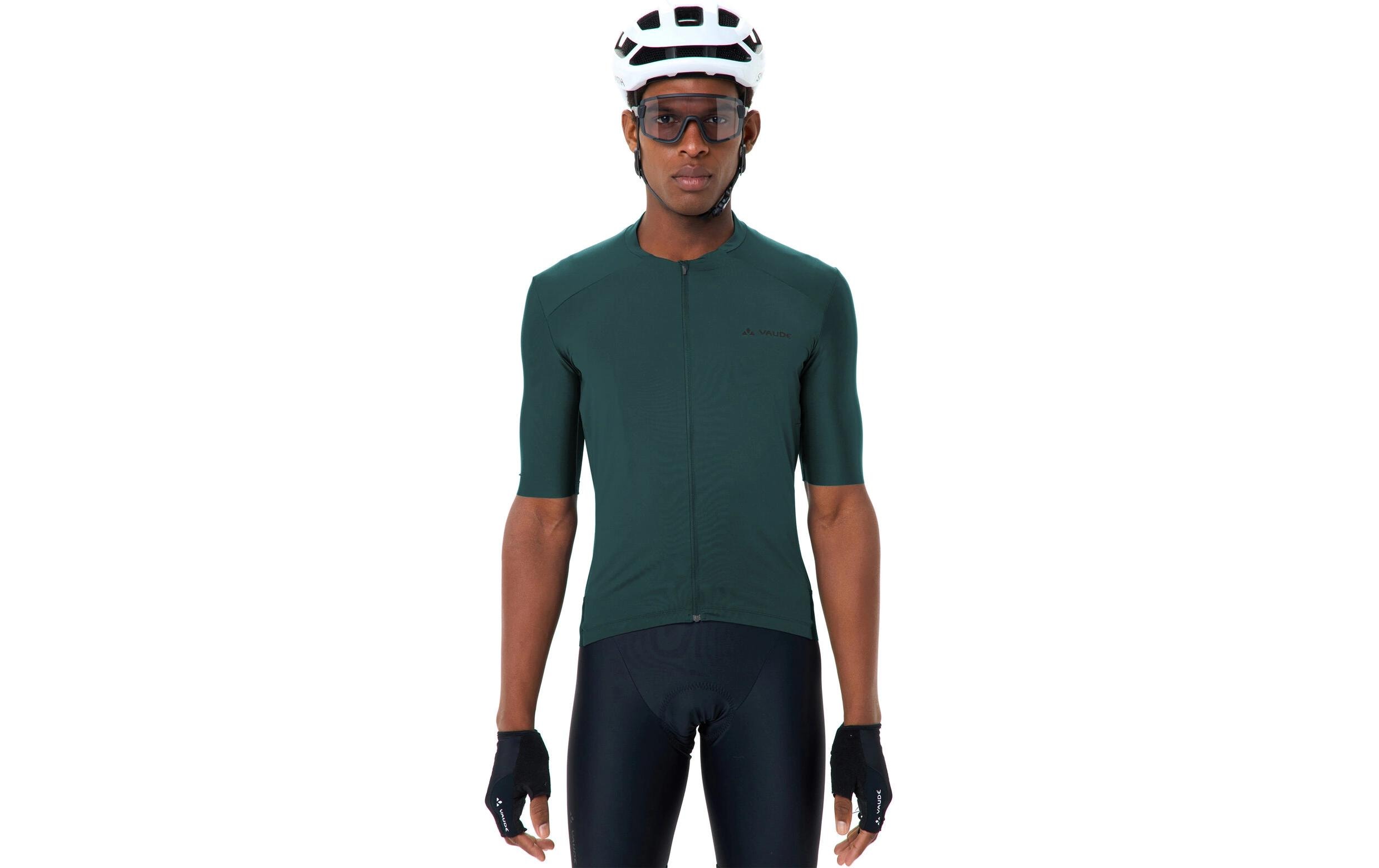 VAUDE Herren Velotrikot Me Furka FZ III deep pond Grün, Grösse S