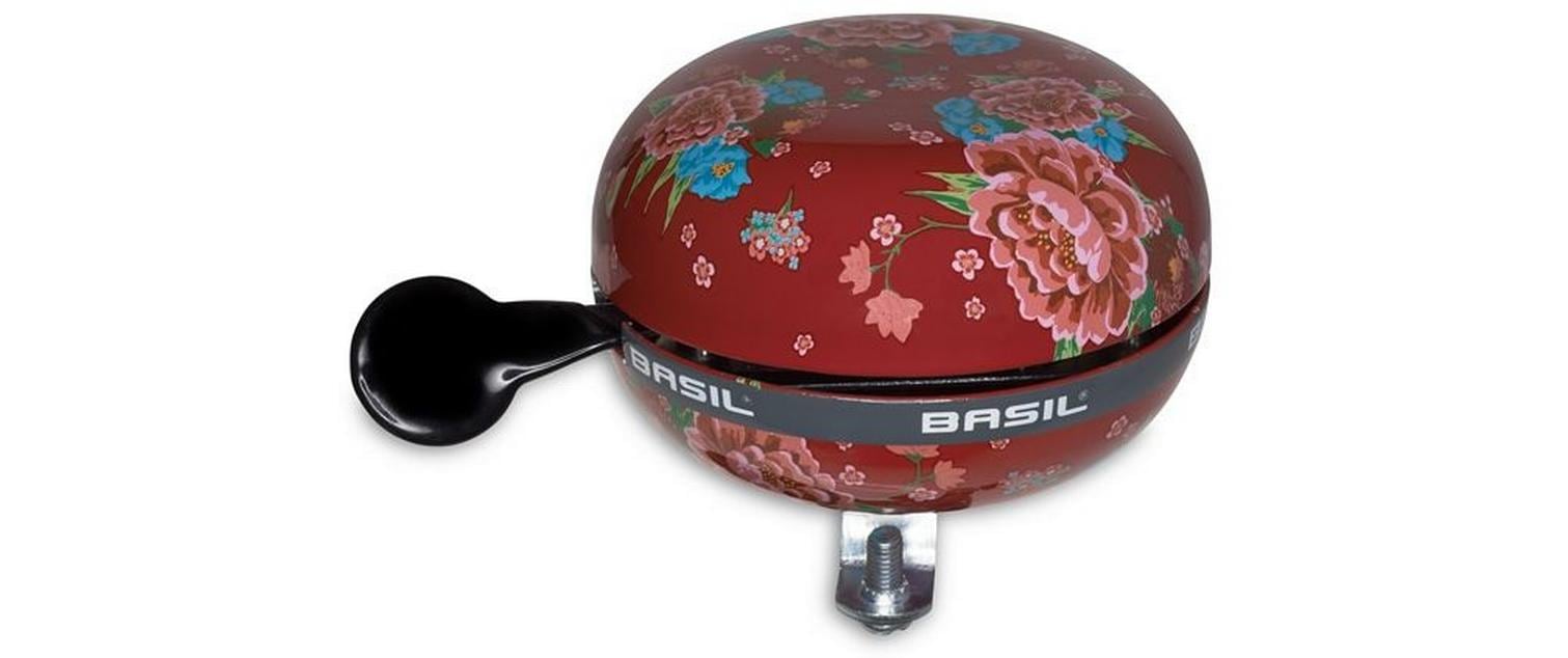 BASIL Fahrradklingel Big Bell Bloom, Rot