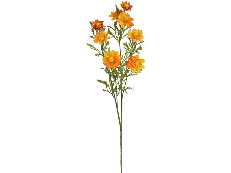 Botanic-Haus Kunstblume Blütenzweig Orange, 68 cm Botanic-Haus Kunstblume Blütenzweig Orange, 68 cm