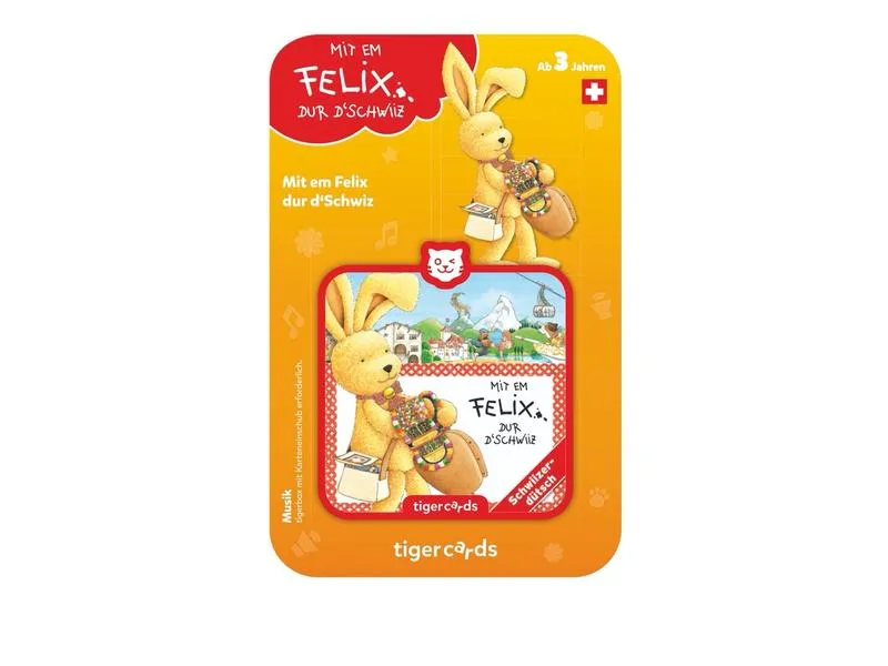 Tigermedia tigercard Mit em Felix dur d'Schwiz