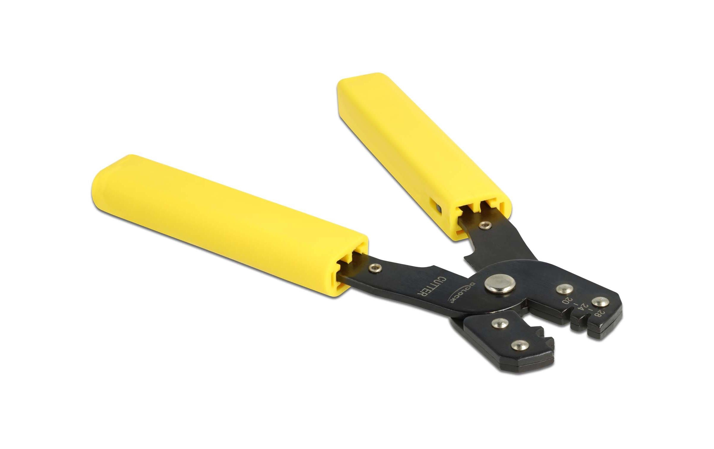 Delock Crimpzange für Crimpkontakte AWG 20/24/28 Delock Crimpzange für Crimpkontakte AWG 20/24/28