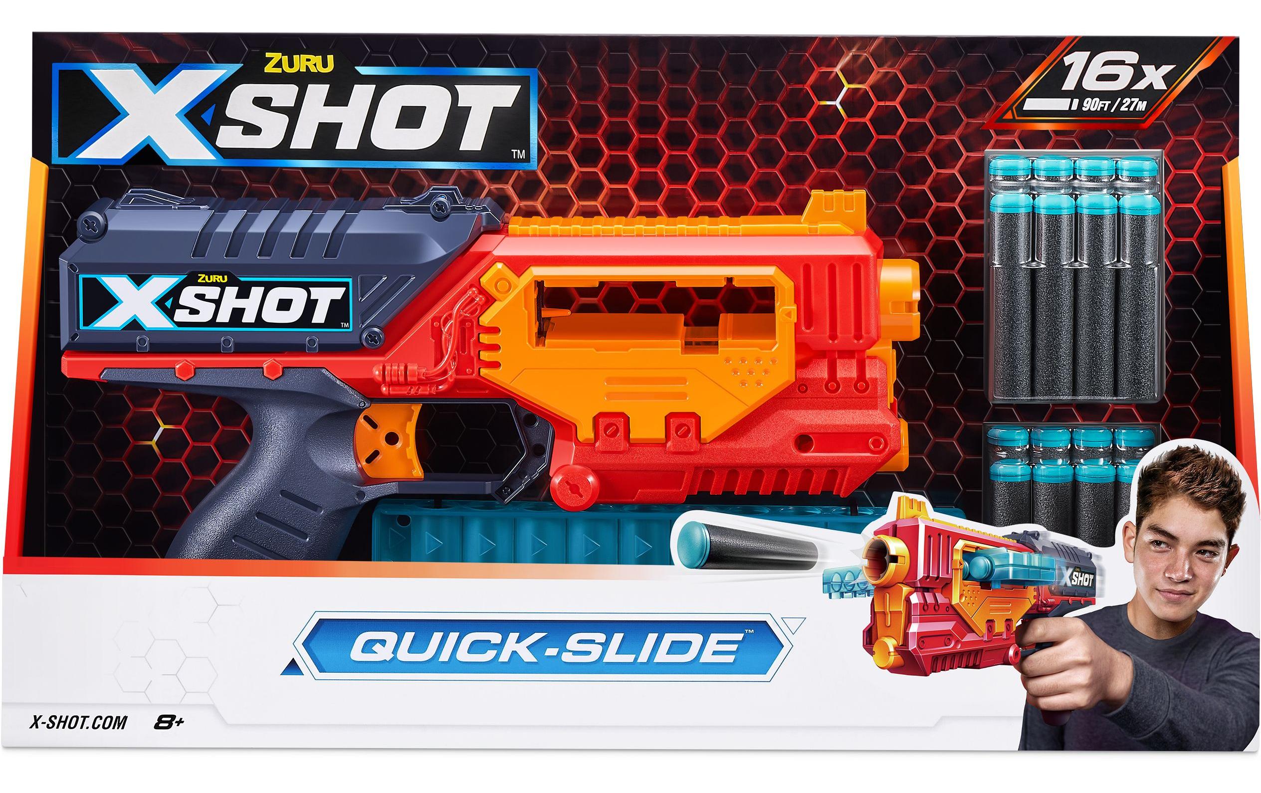 X-Shot X-Shot Quick Slide mit 16 Darts