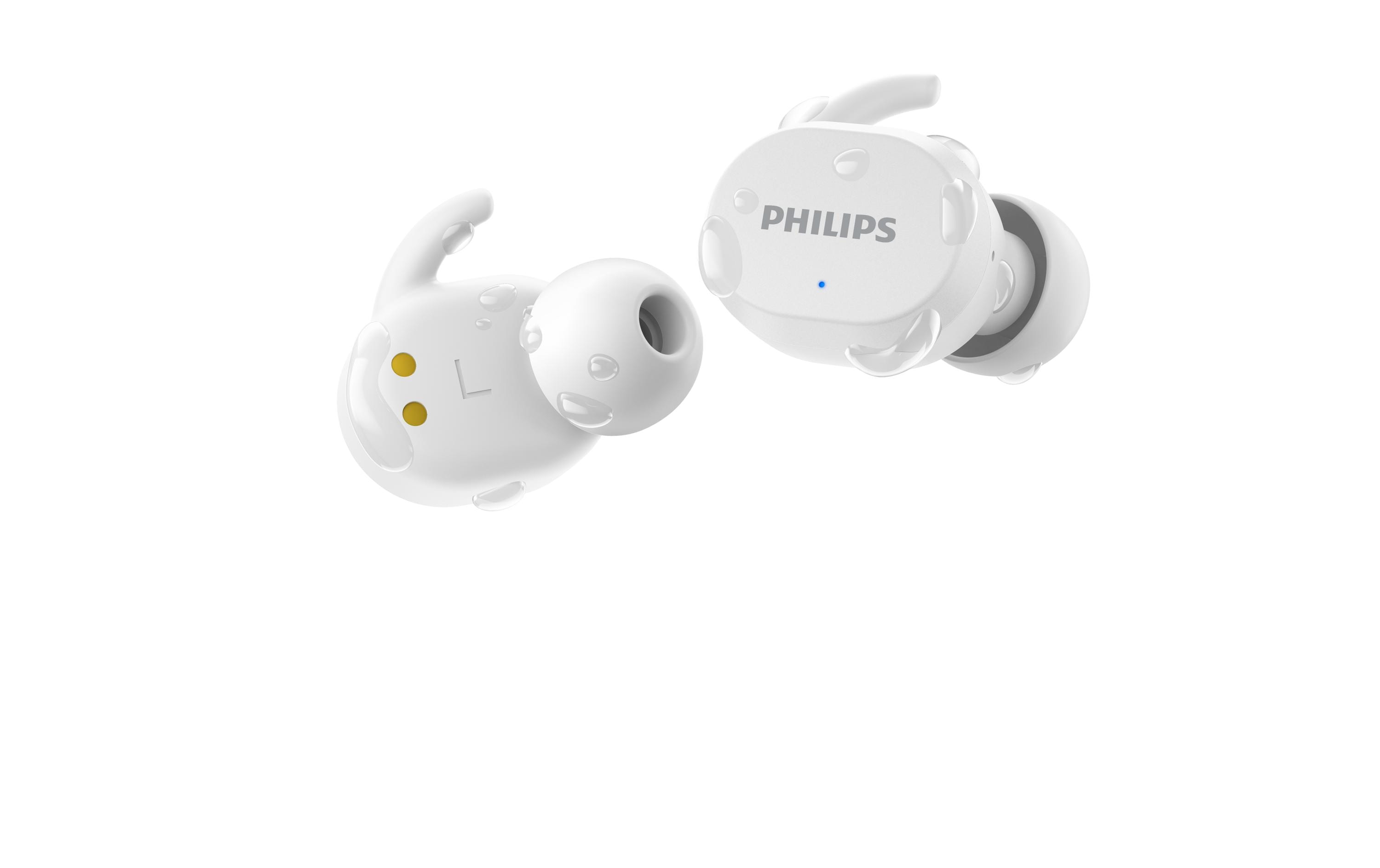 Philips True Wireless In-Ear-Kopfhörer TAT3216WT/00 Weiss