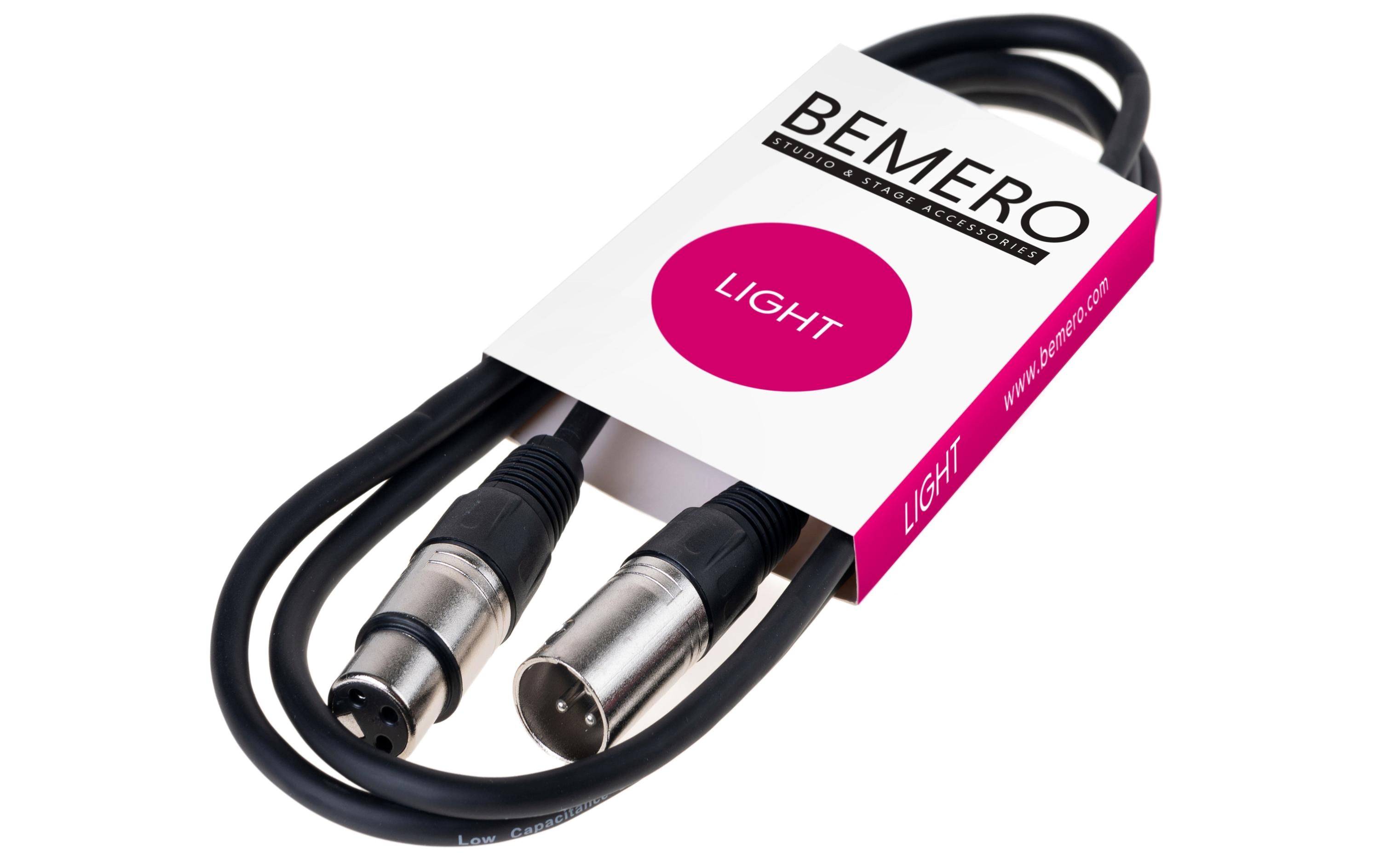 Bemero DMX-Kabel 3-Pol 0.75 m