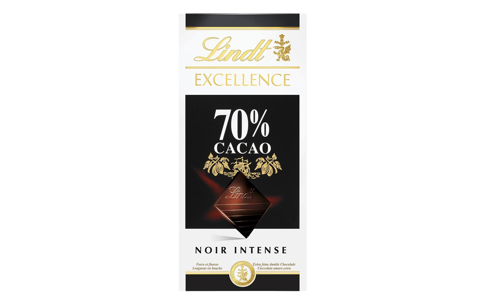 Lindt Tafelschokolade Excellence Dunkel 70% Kakao 100 g
