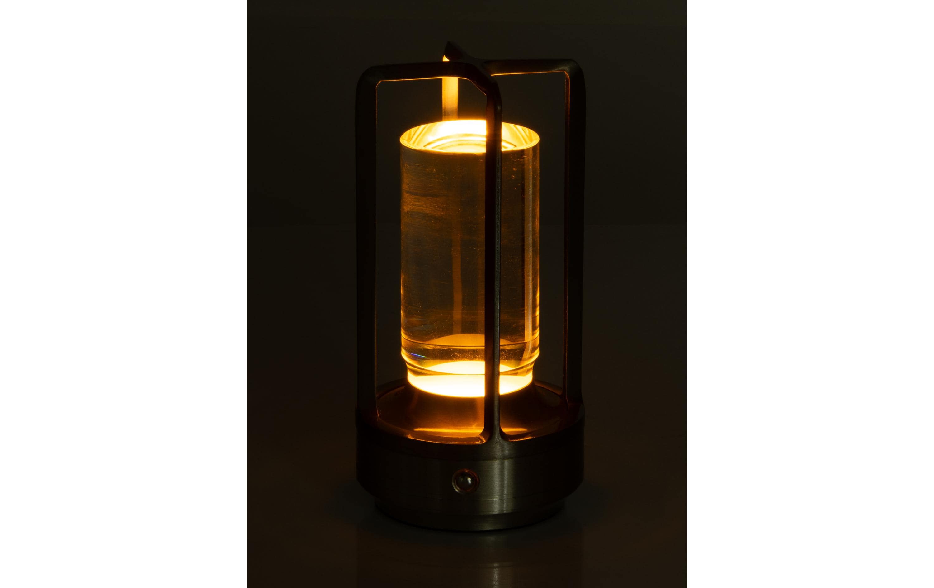 COCON USB-Tischleuchte Laterne, Silber