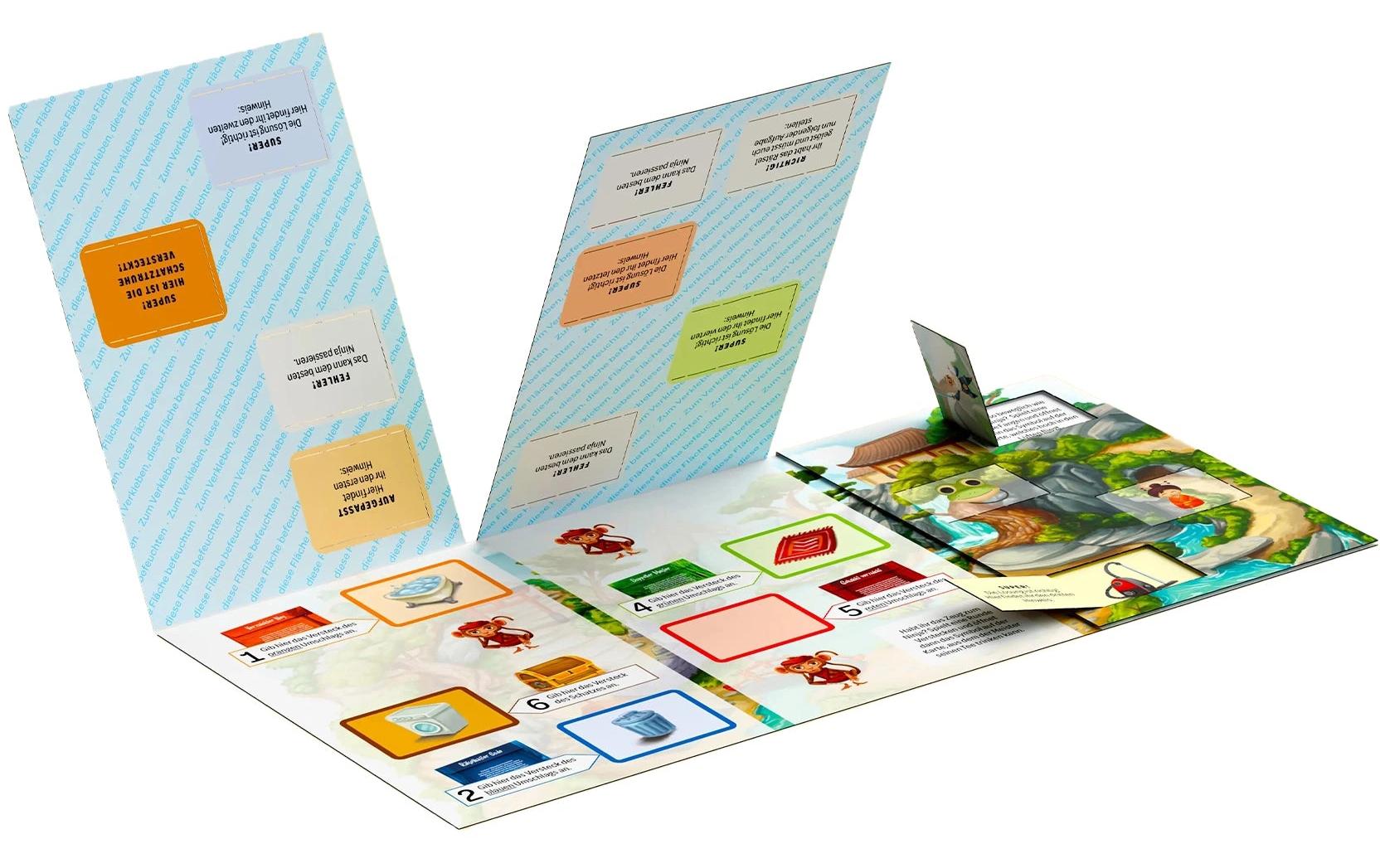 Deine Fantastische Schatzsuche Partyspiel Die Ninjaprüfung-DE-