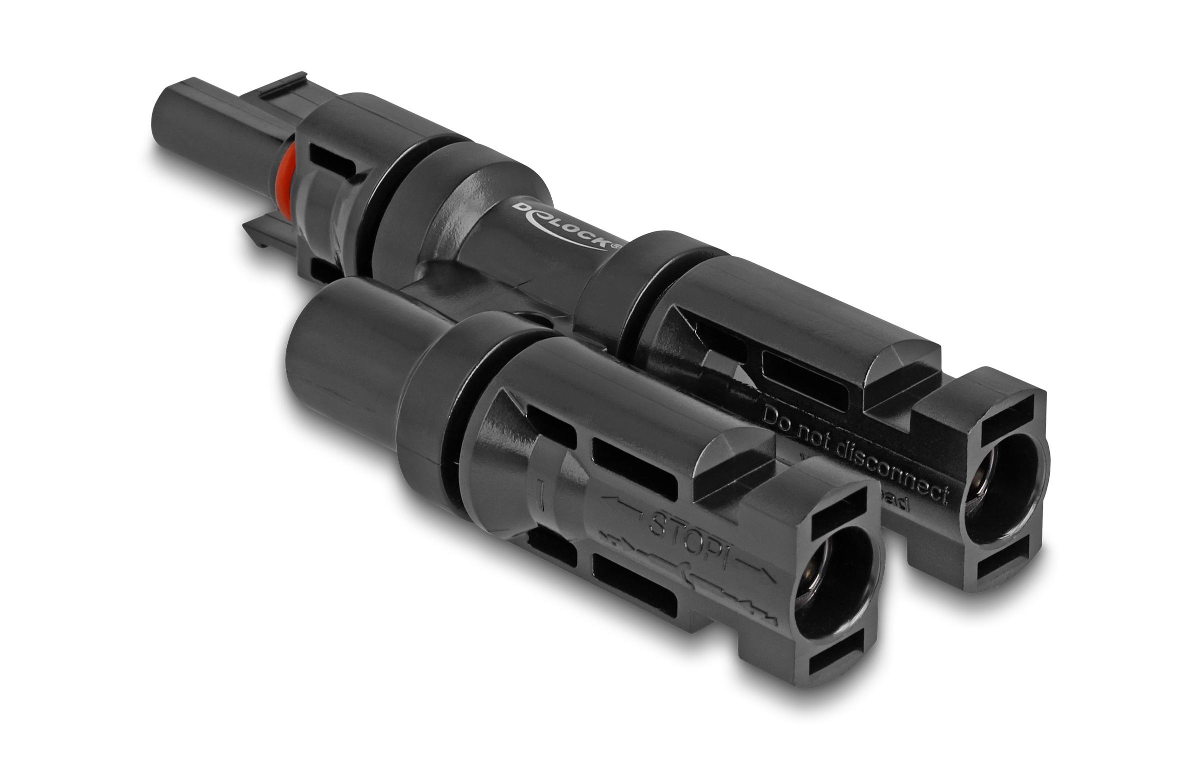 Delock DL4 Solar Konnektor 1x Buchse zu 2x Stecker, IP67