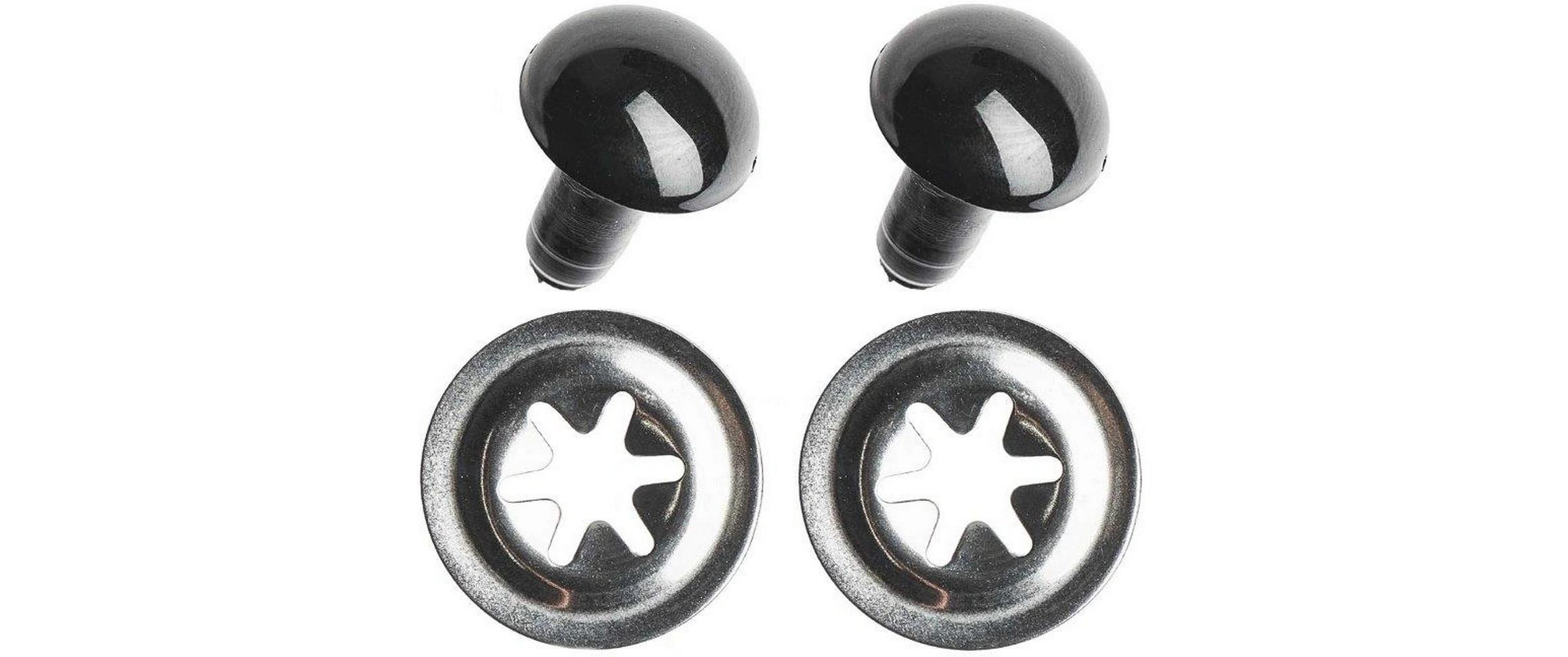 Rico Design Sicherheitsaugen 12 mm 2 Stück