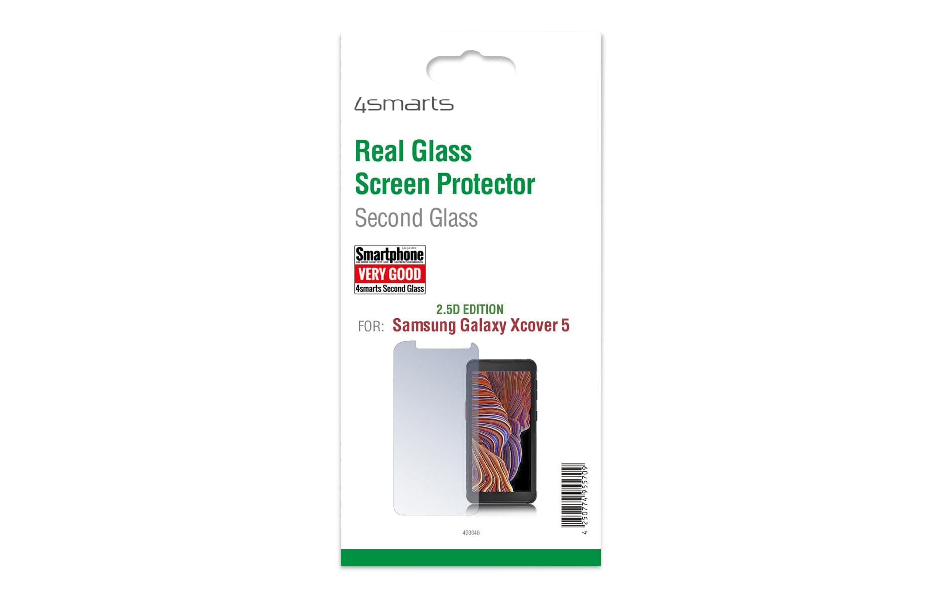 4smarts Displayschutz Second Glass Essential Galaxy Xcover 5