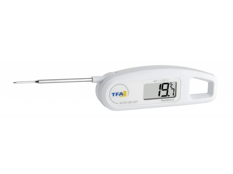 TFA Dostmann Einstichthermometer THERMO JACK, Weiss TFA Dostmann Einstichthermometer THERMO JACK, Weiss