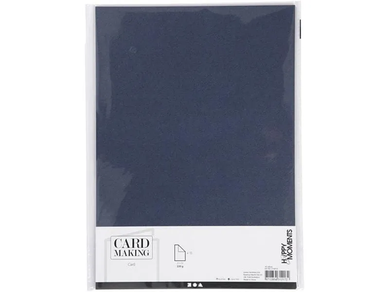Creativ Company Fotokarton A4, 10 Blatt, Dunkelblau Creativ Company Fotokarton A4, 10 Blatt, Dunkelblau