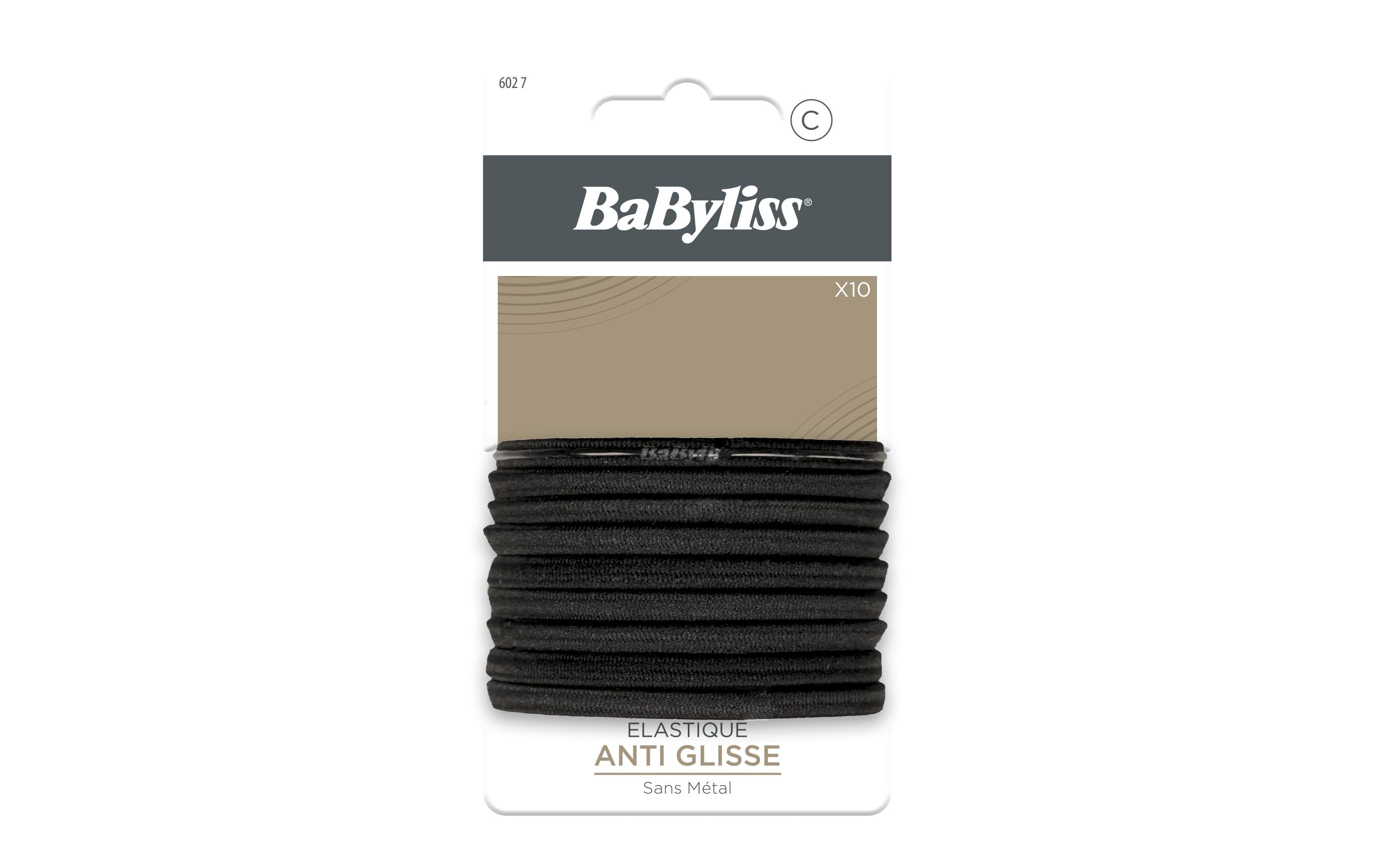 Babyliss 794602 Haargummi rutschfest 6 mm schwarz