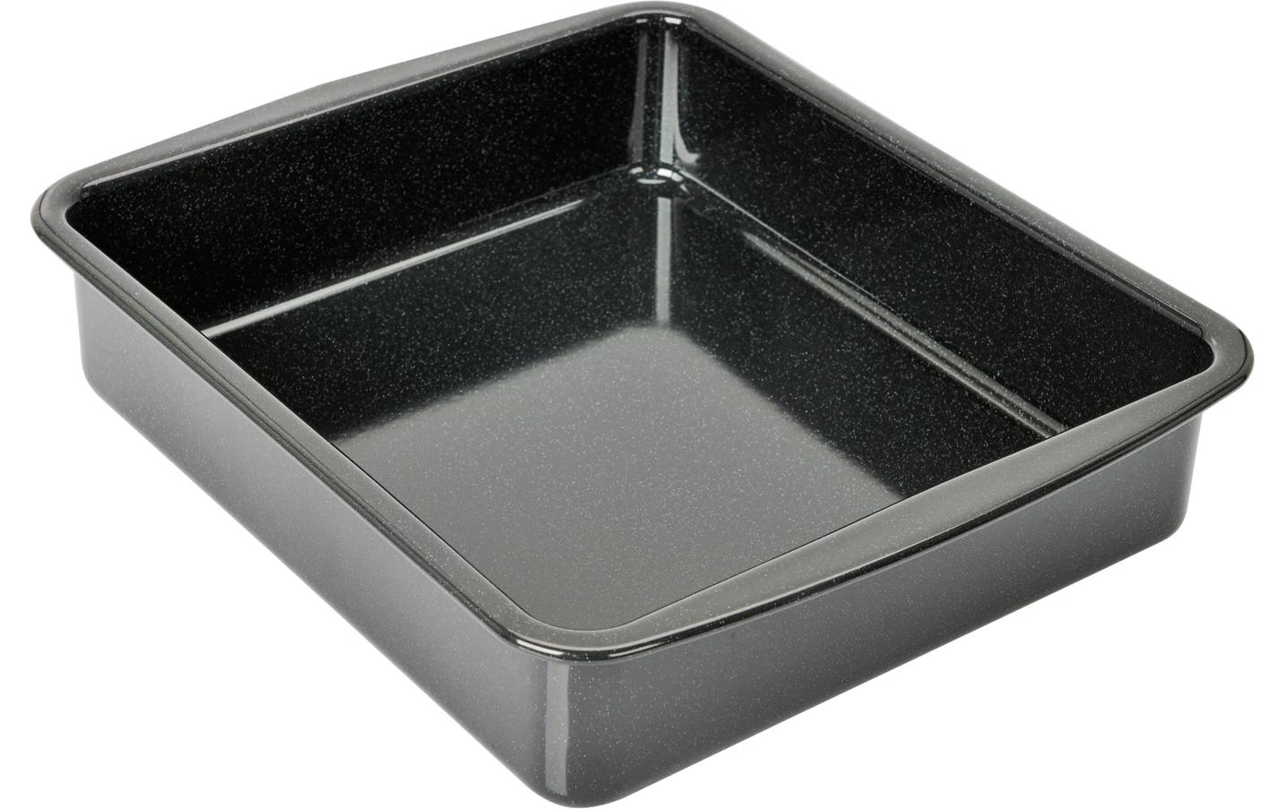 Kaiser Grill- und Auflaufform, Eckig, Schwarz