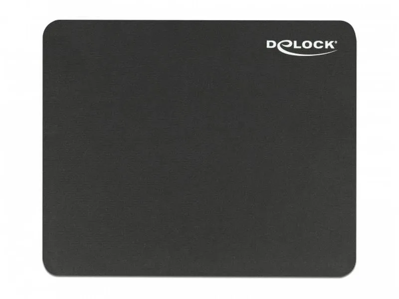 Delock Mausmatte 22x18 cm, Schwarz