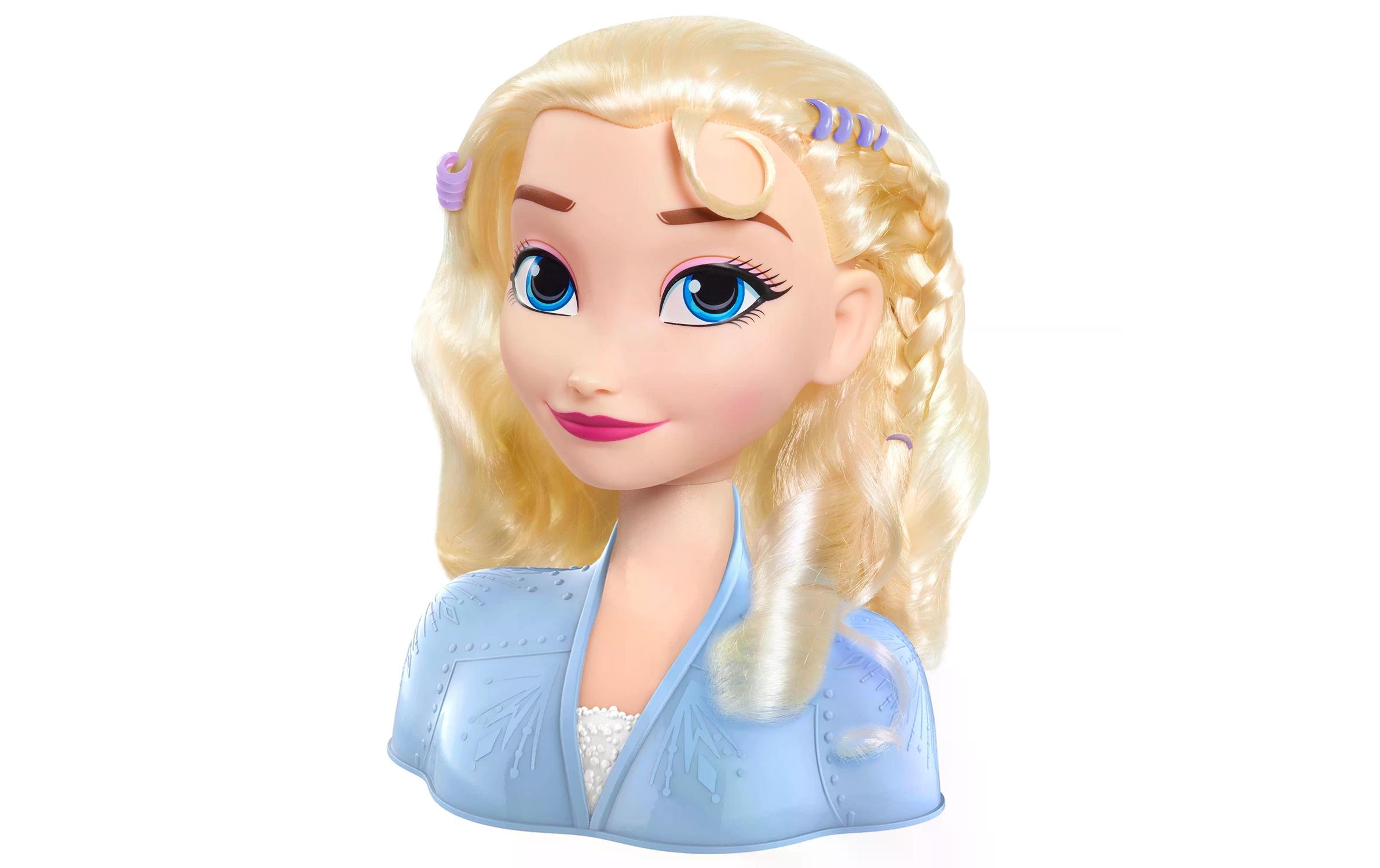 Disney Frozen Beauty Disney Frozen – Elsa Styling Head klein / 20 cm Disney Frozen Beauty Disney Frozen – Elsa Styling Head klein / 20 cm