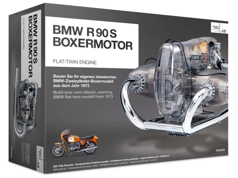 Franzis Bausatz BMW R 90 S-Boxermotor 1:2