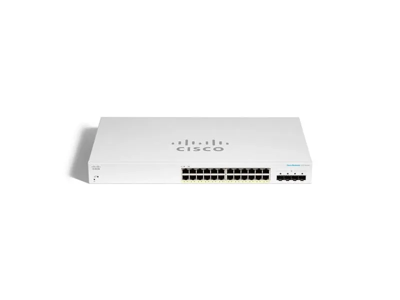 Cisco PoE+ Switch CBS220-24FP-4X 28 Port Cisco PoE+ Switch CBS220-24FP-4X 28 Port